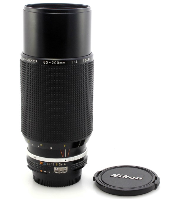 Nikon Nikkor 80-200mm f/4 Telephoto Zoom Lens - Nikon F Ais fit