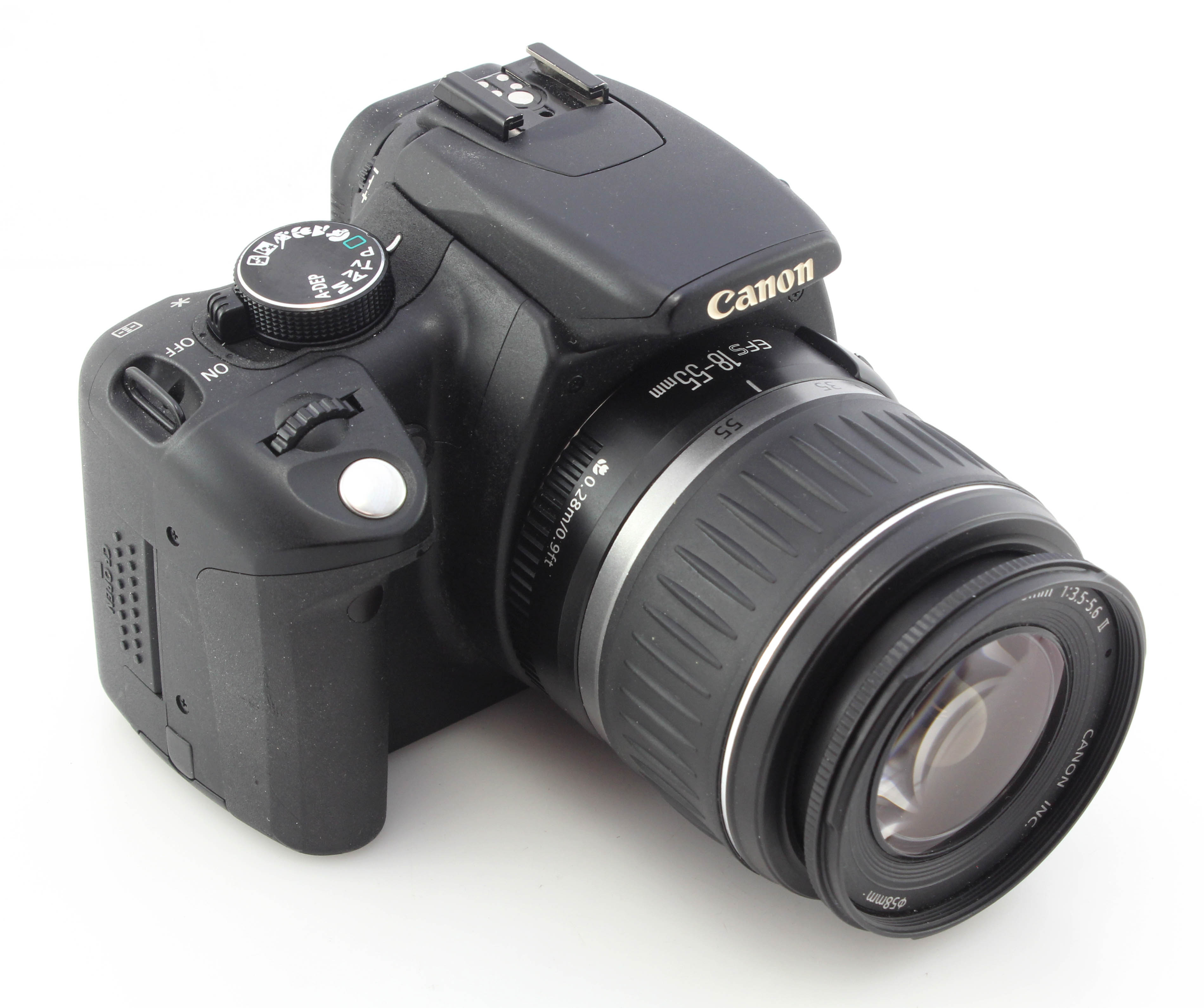 Canon EOS 350D 8MP APS-C DSLR Camera and 18-55mm f/3.5-5.6 II Zoom Lens - Image 3