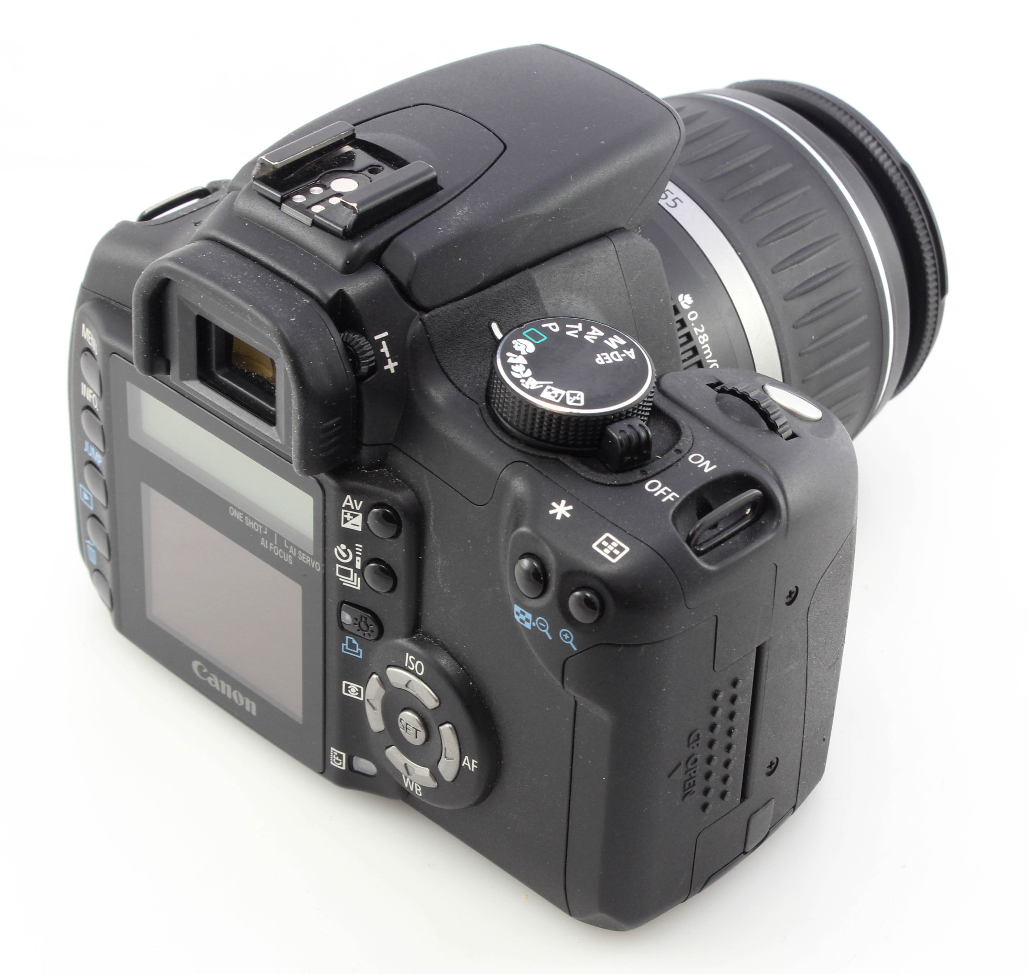 Canon EOS 350D 8MP APS-C DSLR Camera and 18-55mm f/3.5-5.6 II Zoom Lens - Image 4