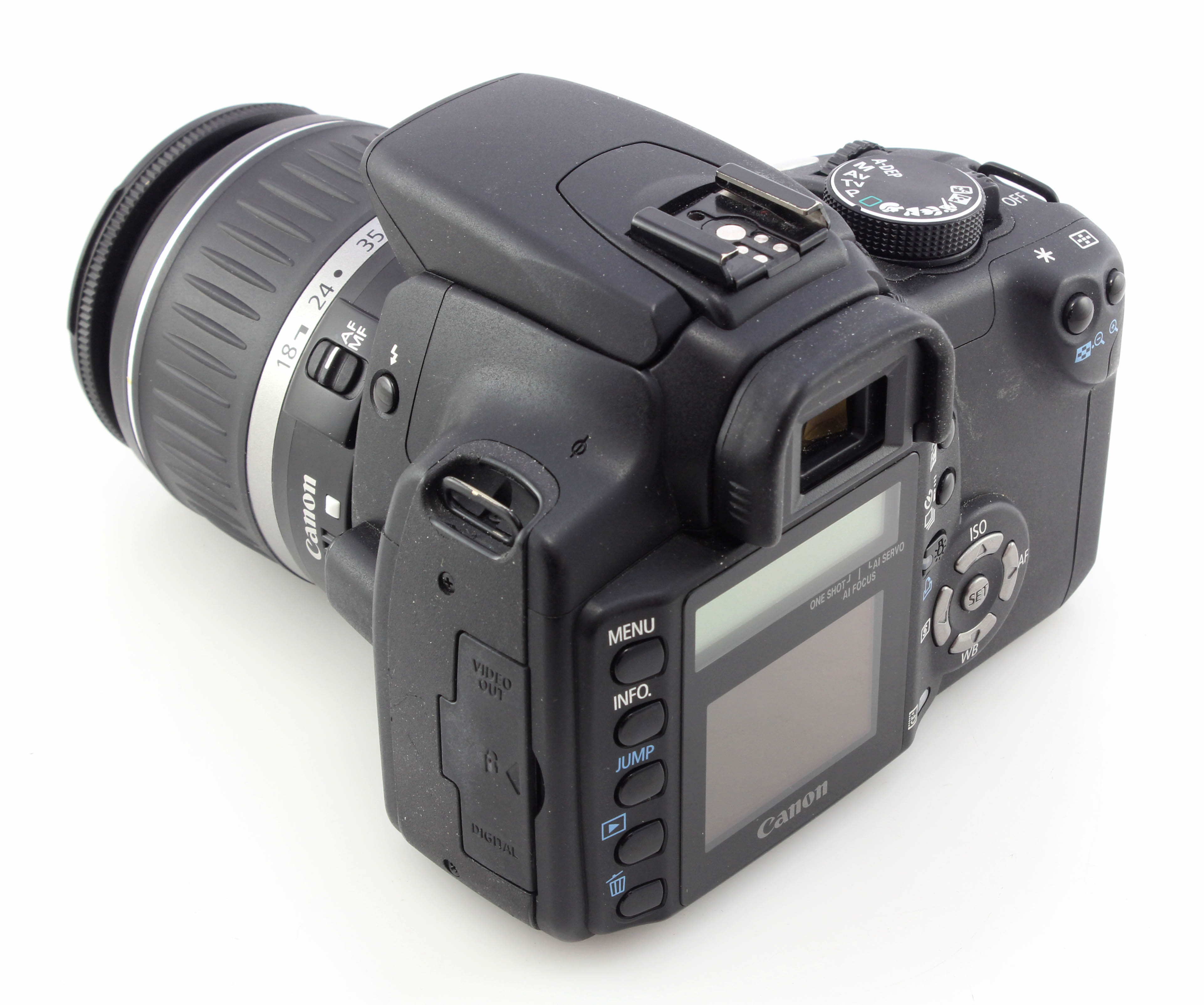 Canon EOS 350D 8MP APS-C DSLR Camera and 18-55mm f/3.5-5.6 II Zoom Lens - Image 5