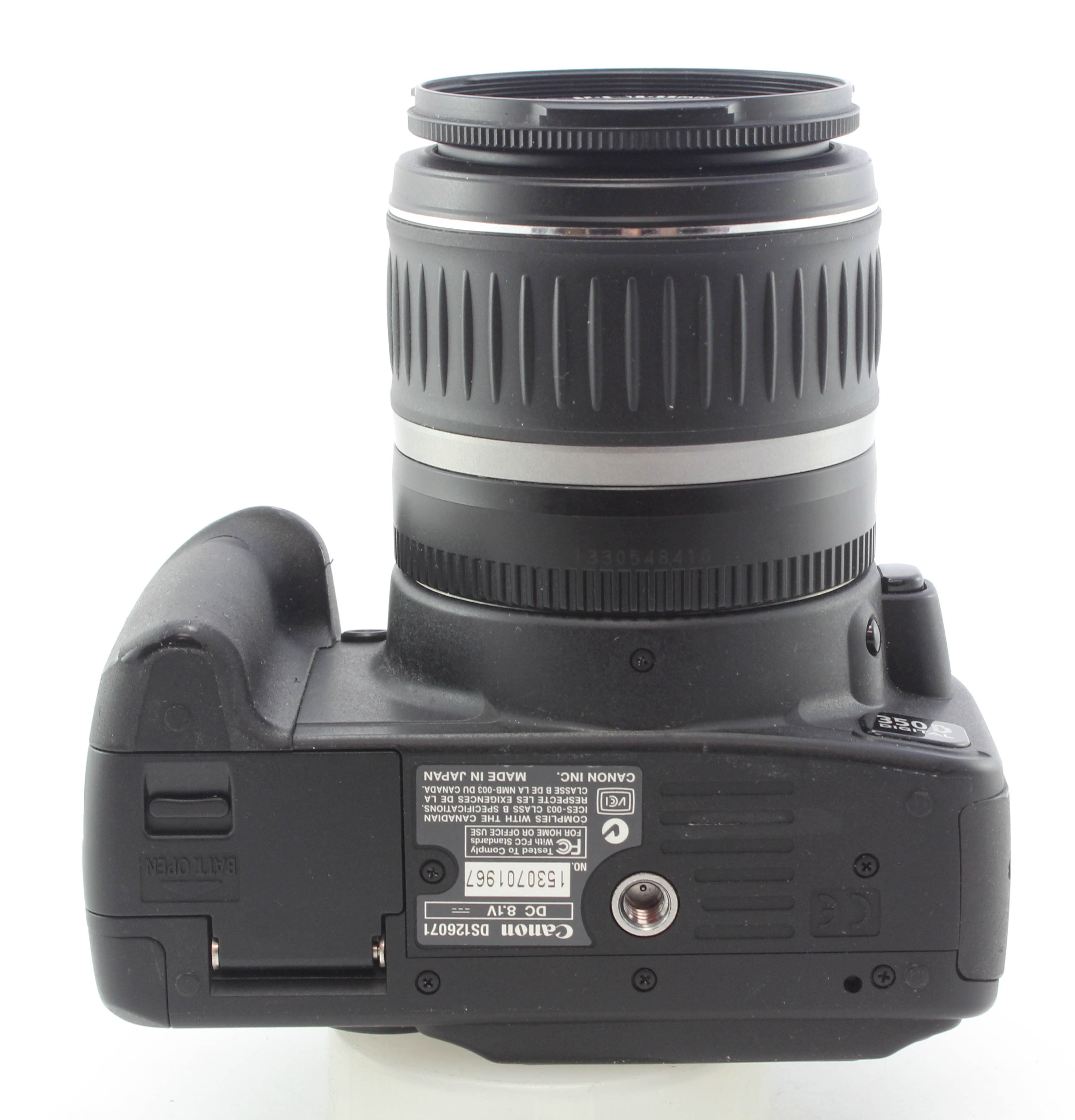 Canon EOS 350D 8MP APS-C DSLR Camera and 18-55mm f/3.5-5.6 II Zoom Lens - Image 8