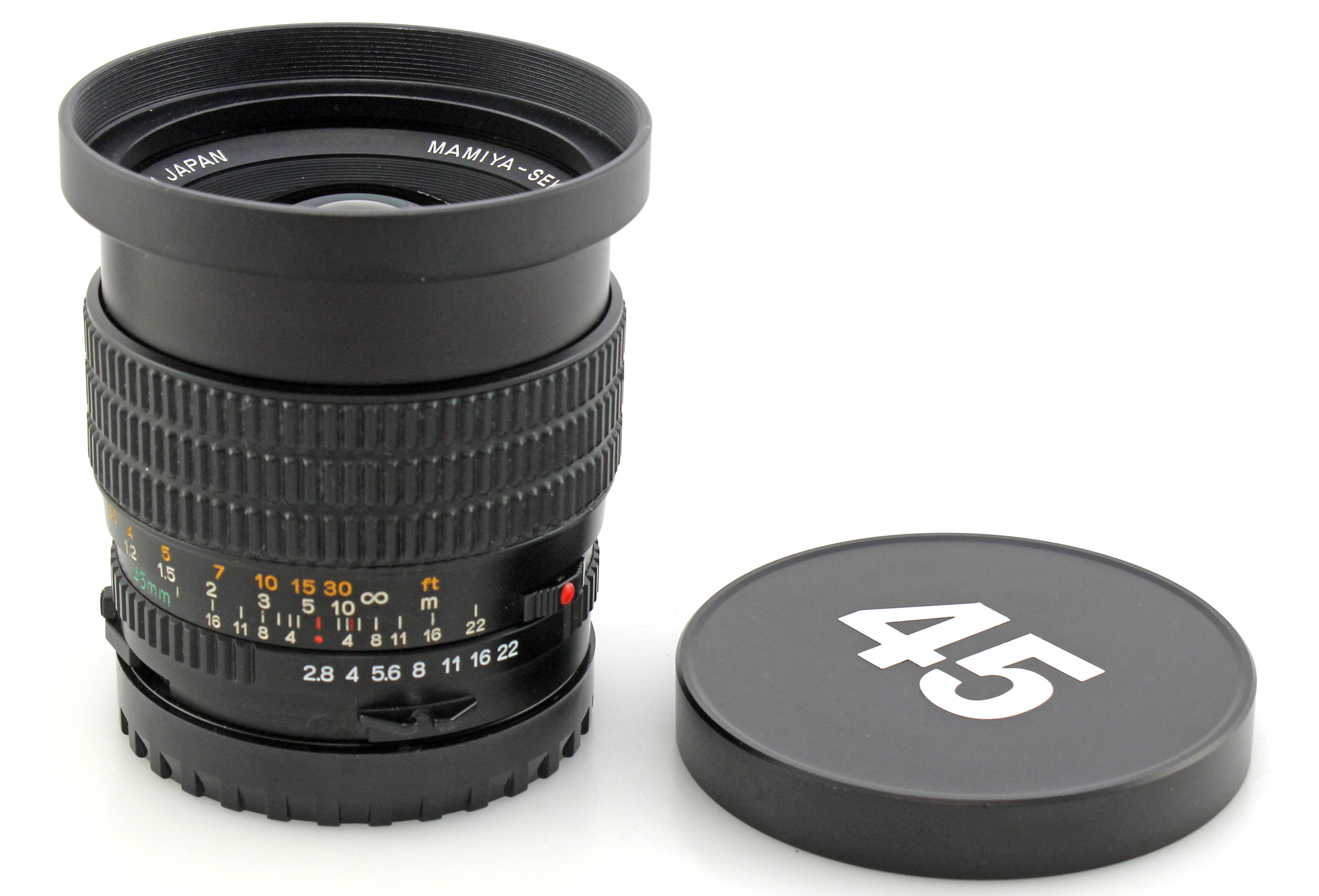 Mamiya-Sekor C 45mm f/2.8 Wide Angle Lens for Mamiya 645 SLR