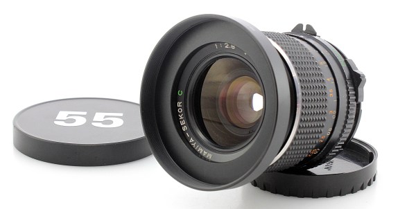 Mamiya-Sekor C 55mm f2.8  Wide Angle Lens for Mamiya 645 SLR Cameras