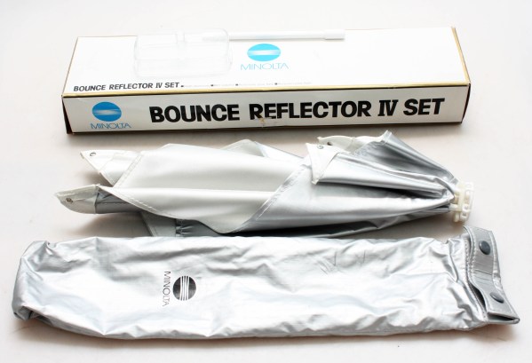 Minolta Bounce Reflector IV Set for flashguns - Boxed - Excellent