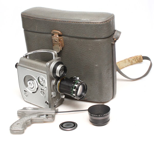 Nizo Heliomatic 8 Focovario 8mm Cine Camera W/ schneider 10-40mm f2.8 Lens
