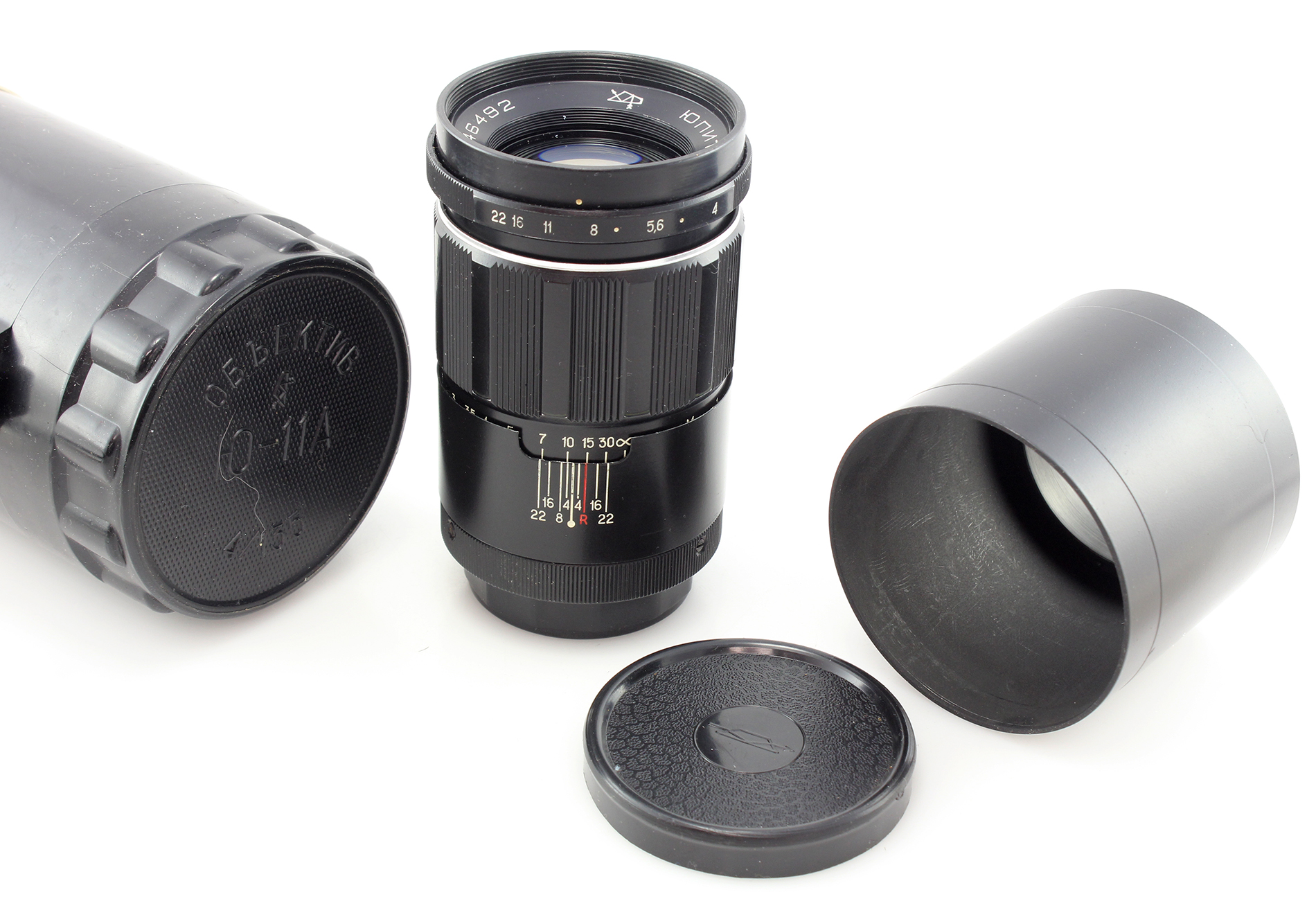 Jupiter 11A 135mm F4 Prime Lens in M42 Screw Mount - good condition