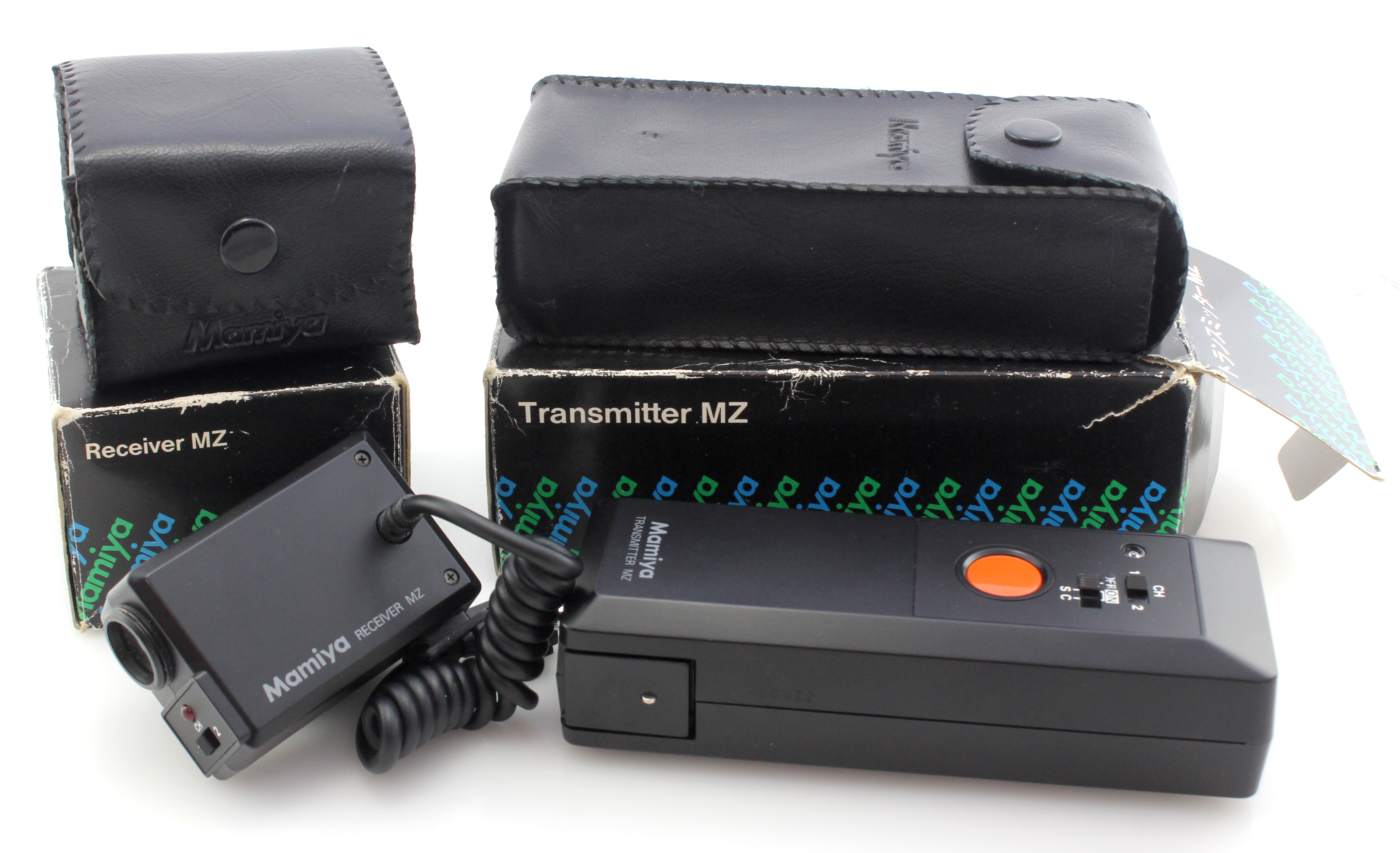 Boxed Mamiya Transmitter MZ & Receiver MZ - For the RZ67 & 645 Pro TL cameras