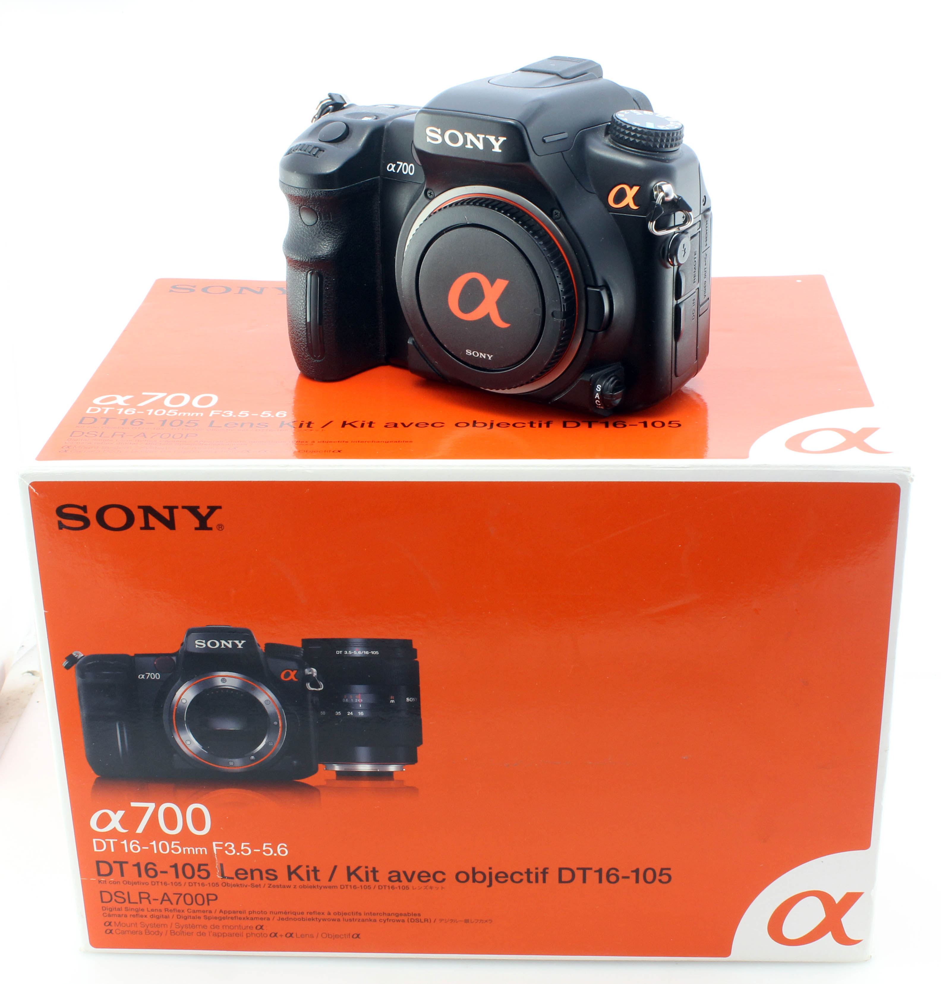 Sony A700 12.2MP DSLR Camera Body for Sony A Mount Lenses - Boxed - Excellent - Image 2