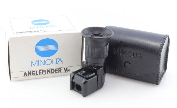 Minolta Anglefinder Vn Right Angle Finder for SLR cameras - Excellent - Boxed