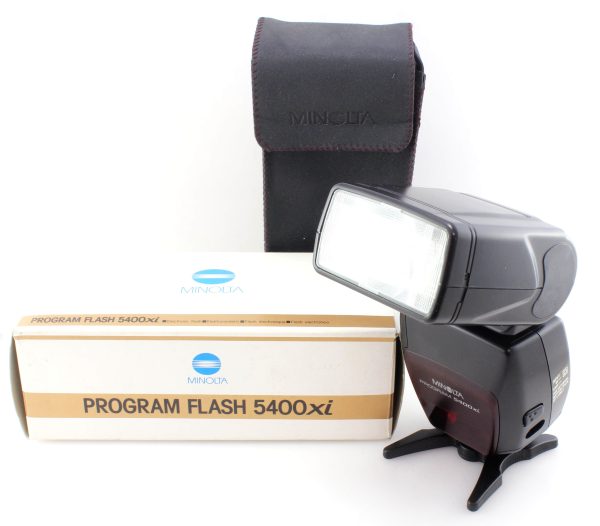 Minolta Program Flash 5400xi  for Dynax xi & i-series 35mm SLR cameras - Boxed