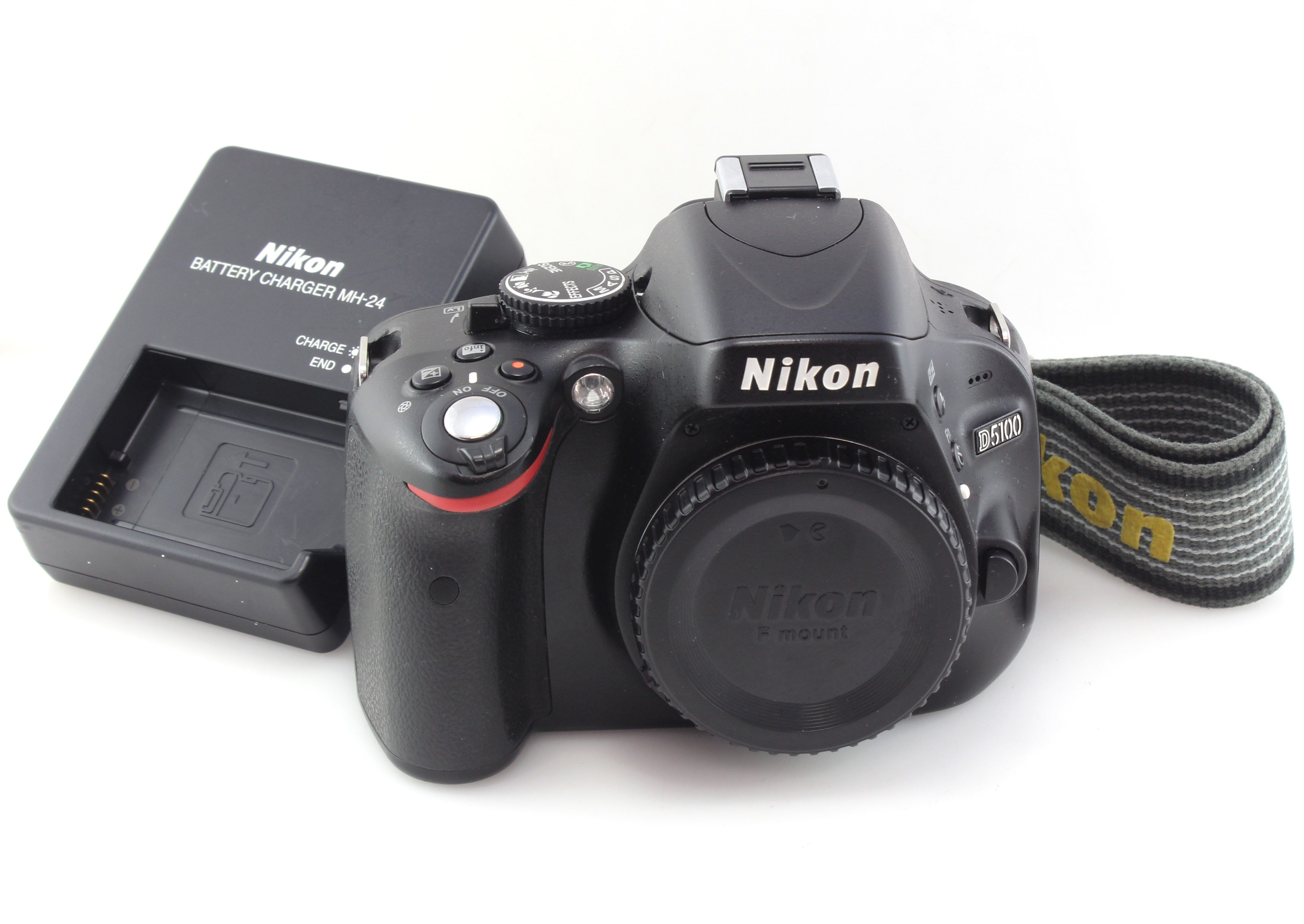 Nikon D5100 DSLR Camera Body for Nikon DX Lenses 16mp