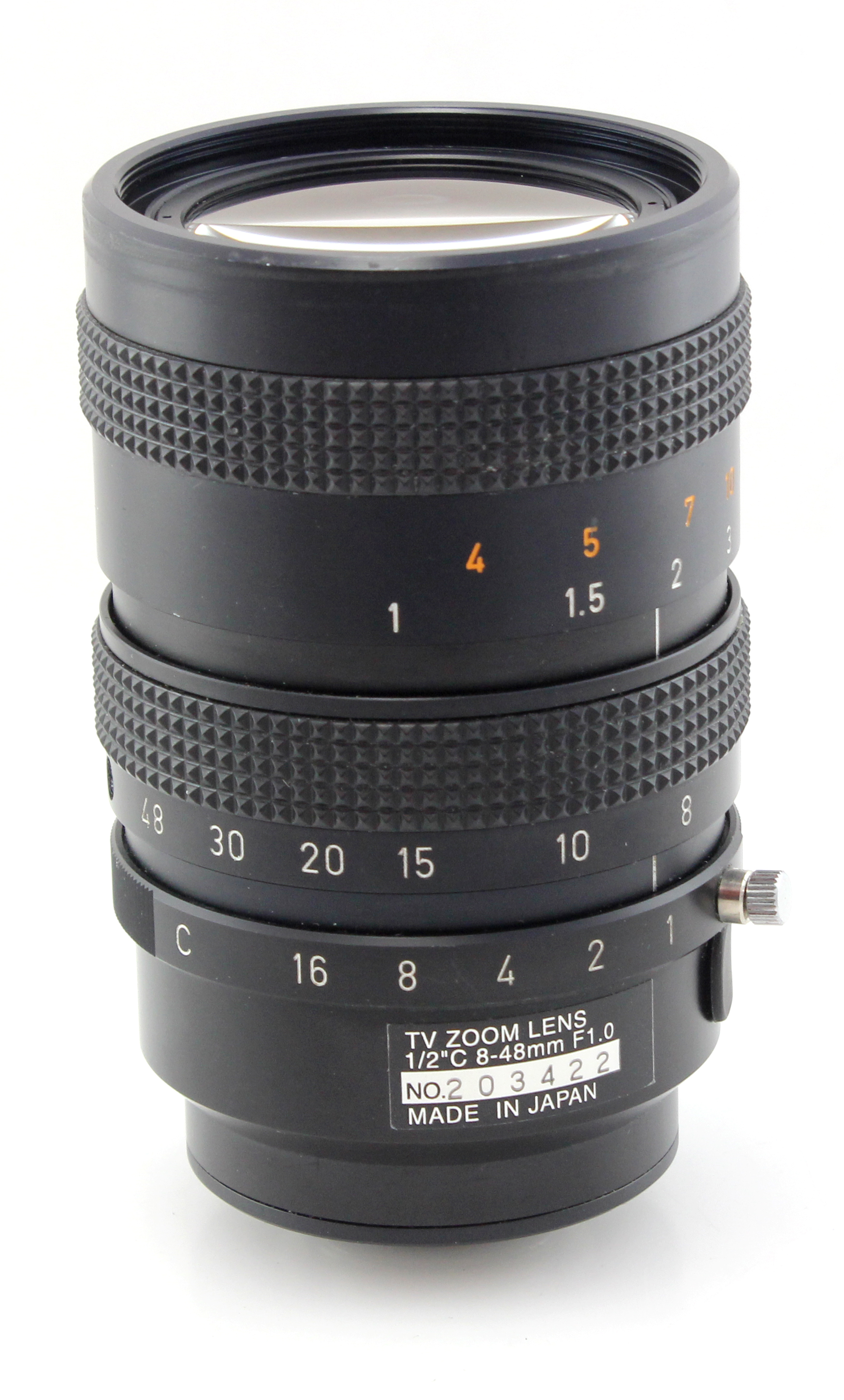 レンズ(ズーム) PENTAX TV ZOOM LENS 8-48mm 1:1.0 TV Zoom Lens 8-48mm f1.0 – C mount – Great condition – Likely
