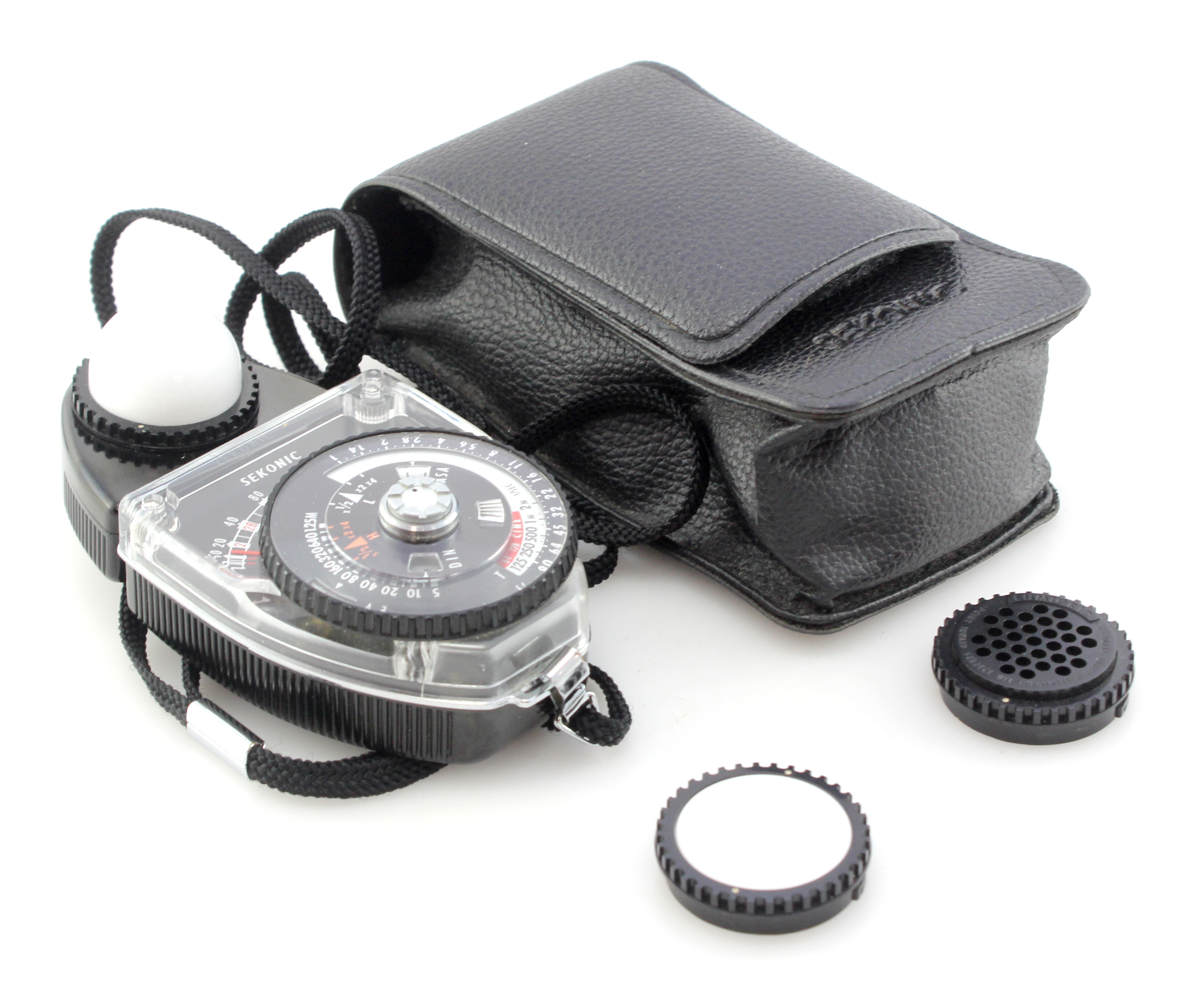 Sekonic L-398 Studio Deluxe Light Meter w/ softcase and accessories