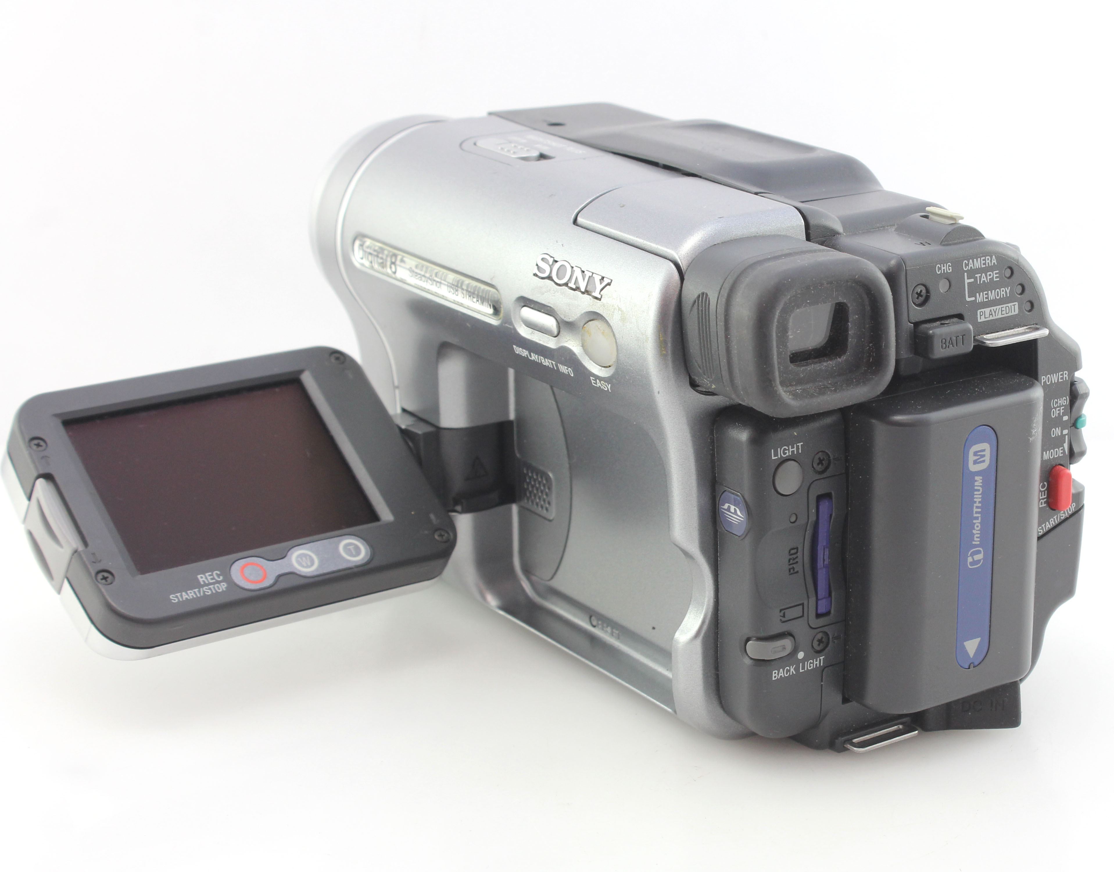 Sony DCR-TRV480E Digital8 8mm Tape Camcorder Video Movie Camera Handycam - Image 5