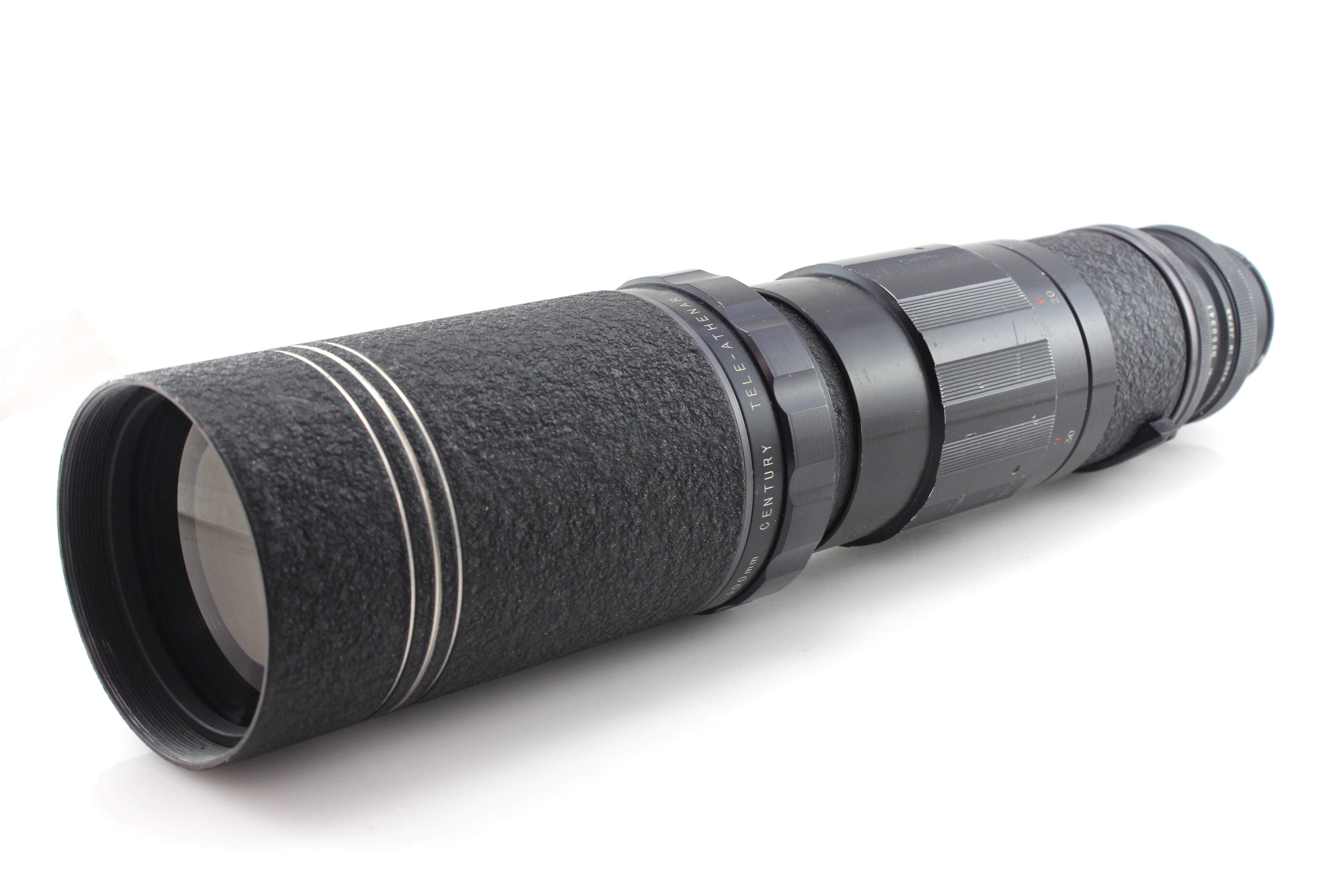 Century 300mm F4.5 Tele-Athenar II with 2x Teleconverter. Arriflex Standard Mount