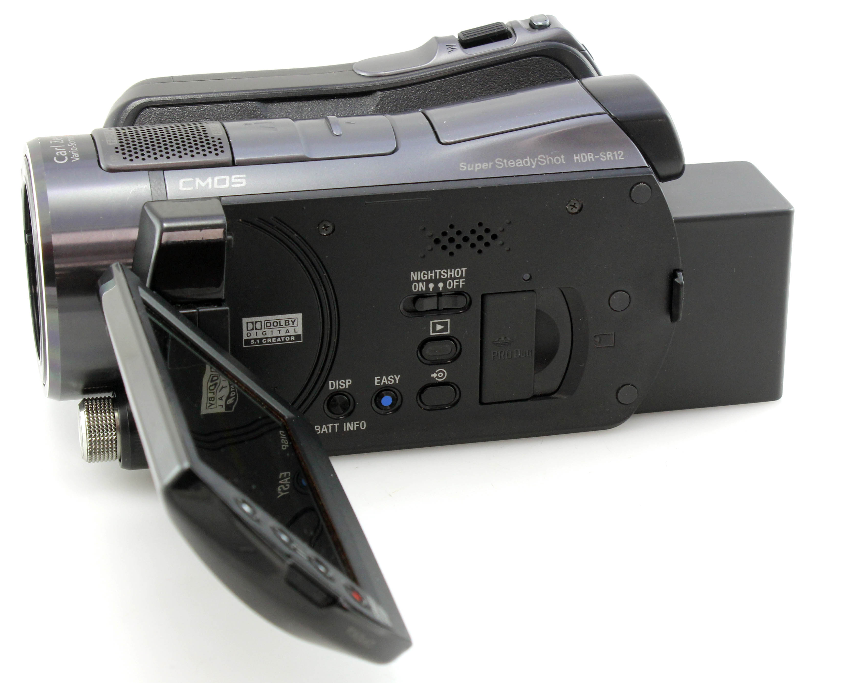 boxed Sony DSR-SR12E HDD Camcorder 120Gb Video Camera w/ batteries & charger - Image 5