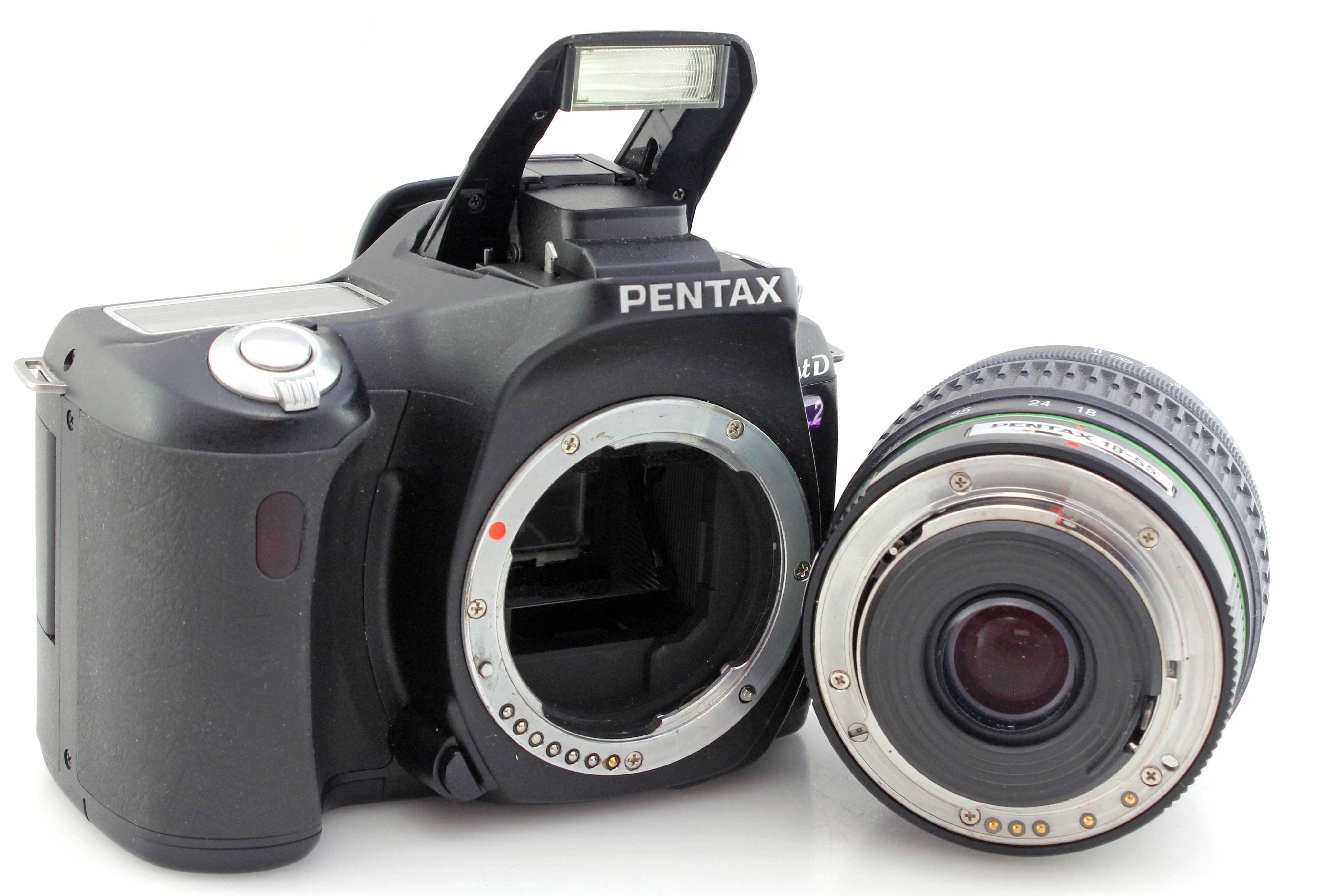Pentax *ist D L2 - 6.1MP APS-C DSLR Camera + 18-55mm f/3.5-5.6 AL Zoom Lens - Image 2