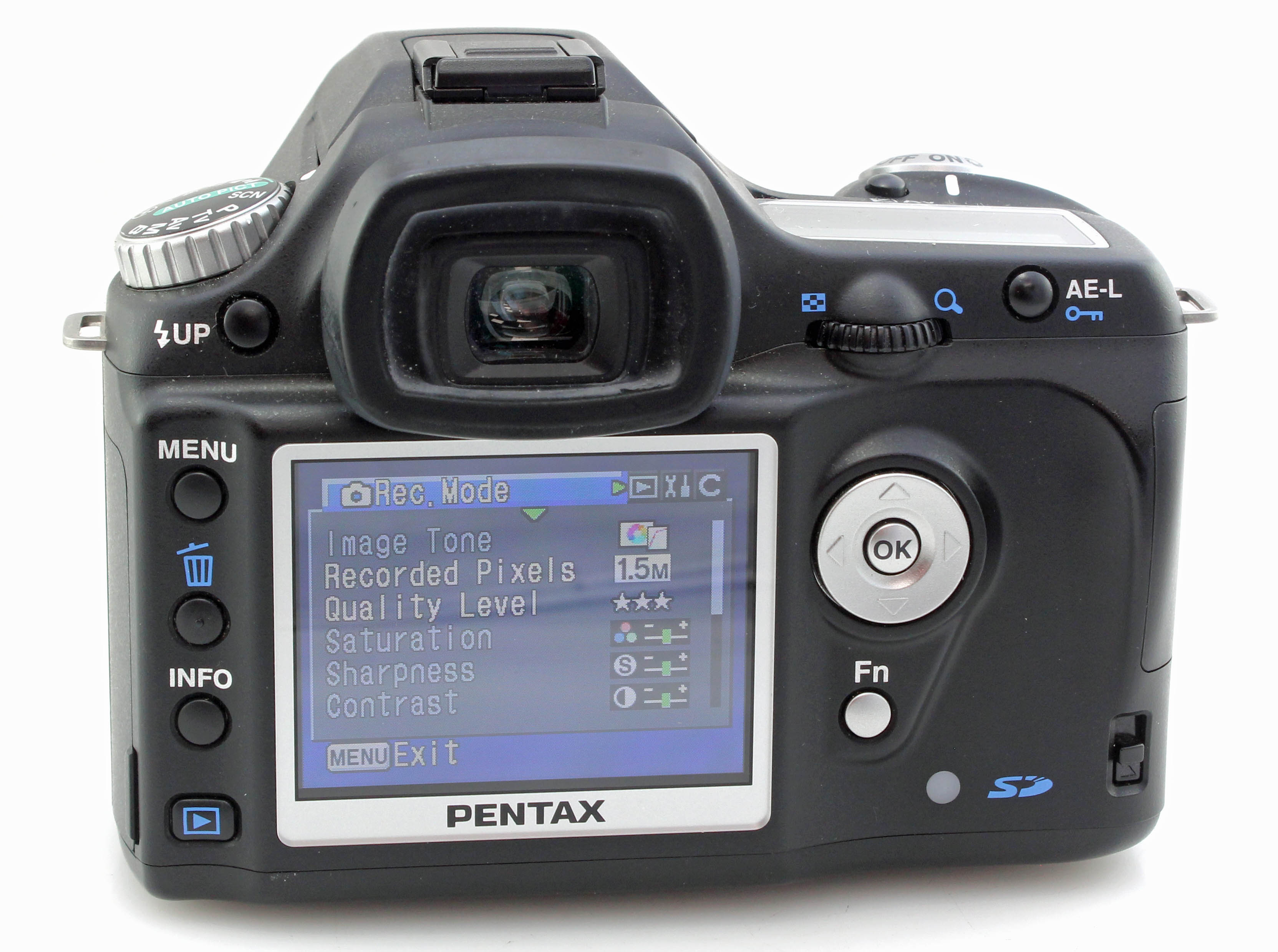 Pentax *ist D L2 - 6.1MP APS-C DSLR Camera + 18-55mm f/3.5-5.6 AL Zoom Lens - Image 5