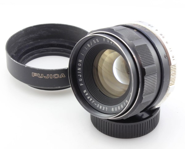 Fuji Photo Film Co. Fujinon 55mm f1.8 M42 Mount Standard Lens for Fujica M42 cameras
