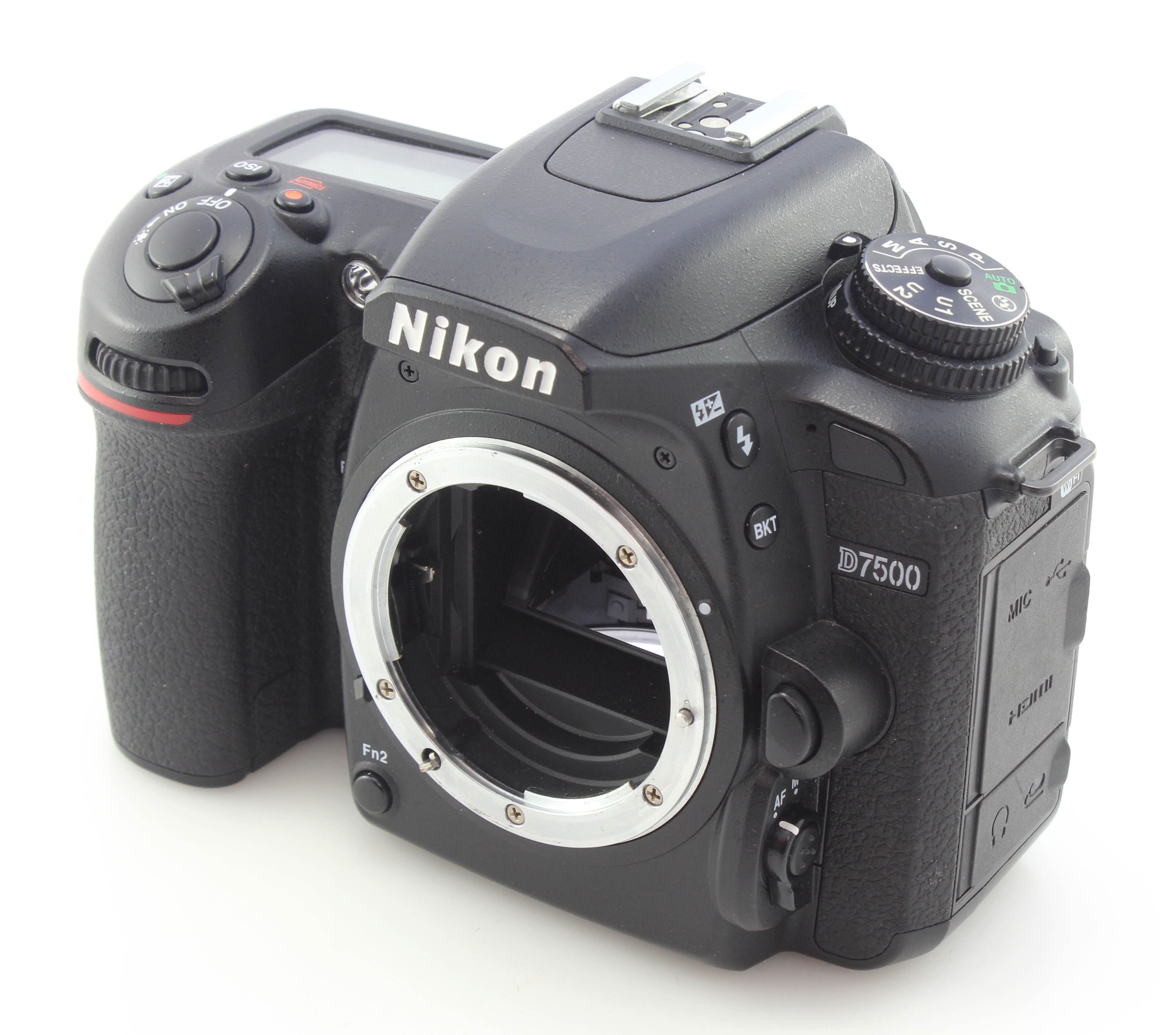 Nikon D7500 20.9 Megapixel Crop Sensor DSLR Camera Body - Excellent