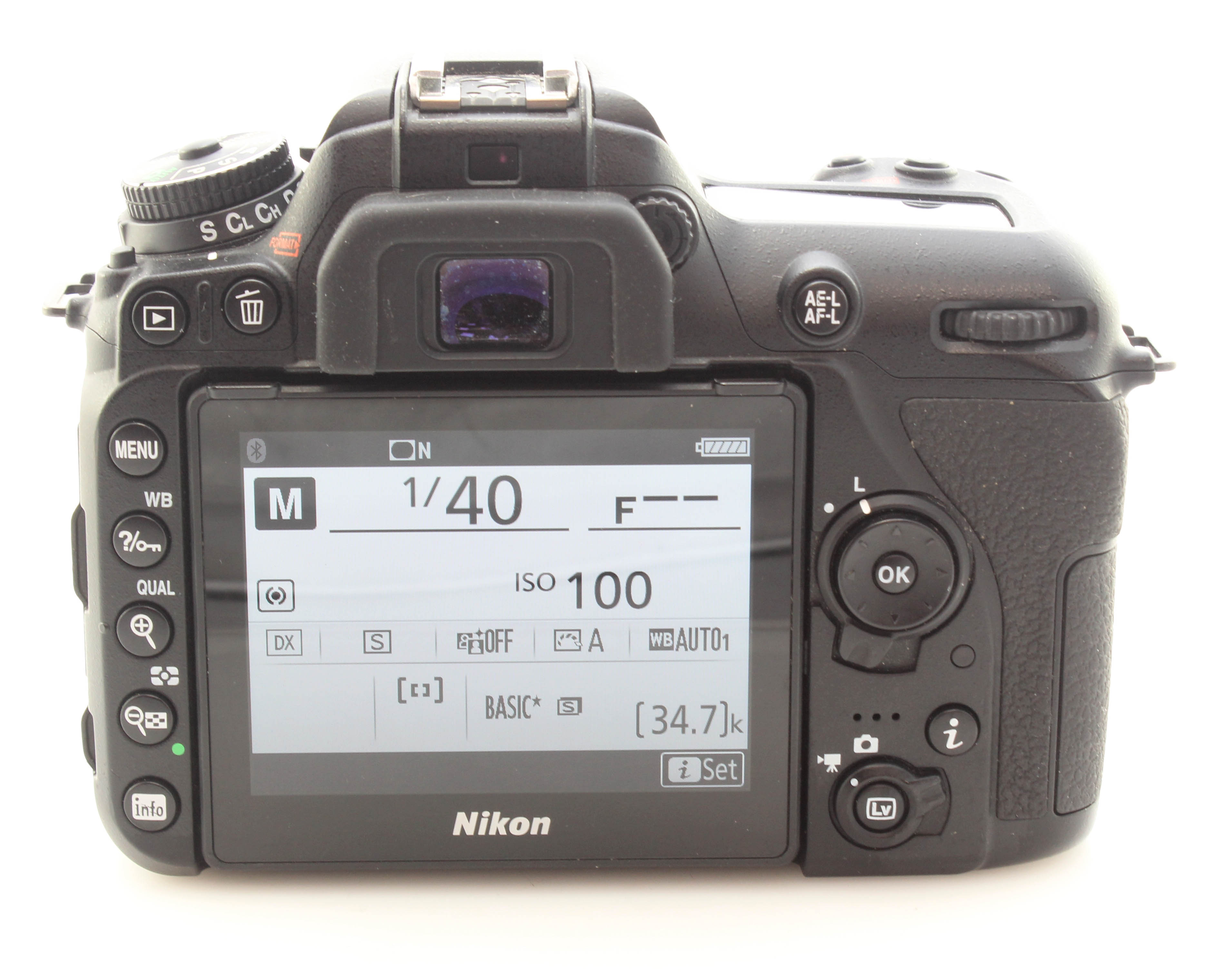 Nikon D7500 20.9 Megapixel Crop Sensor DSLR Camera Body - Excellent - Image 6