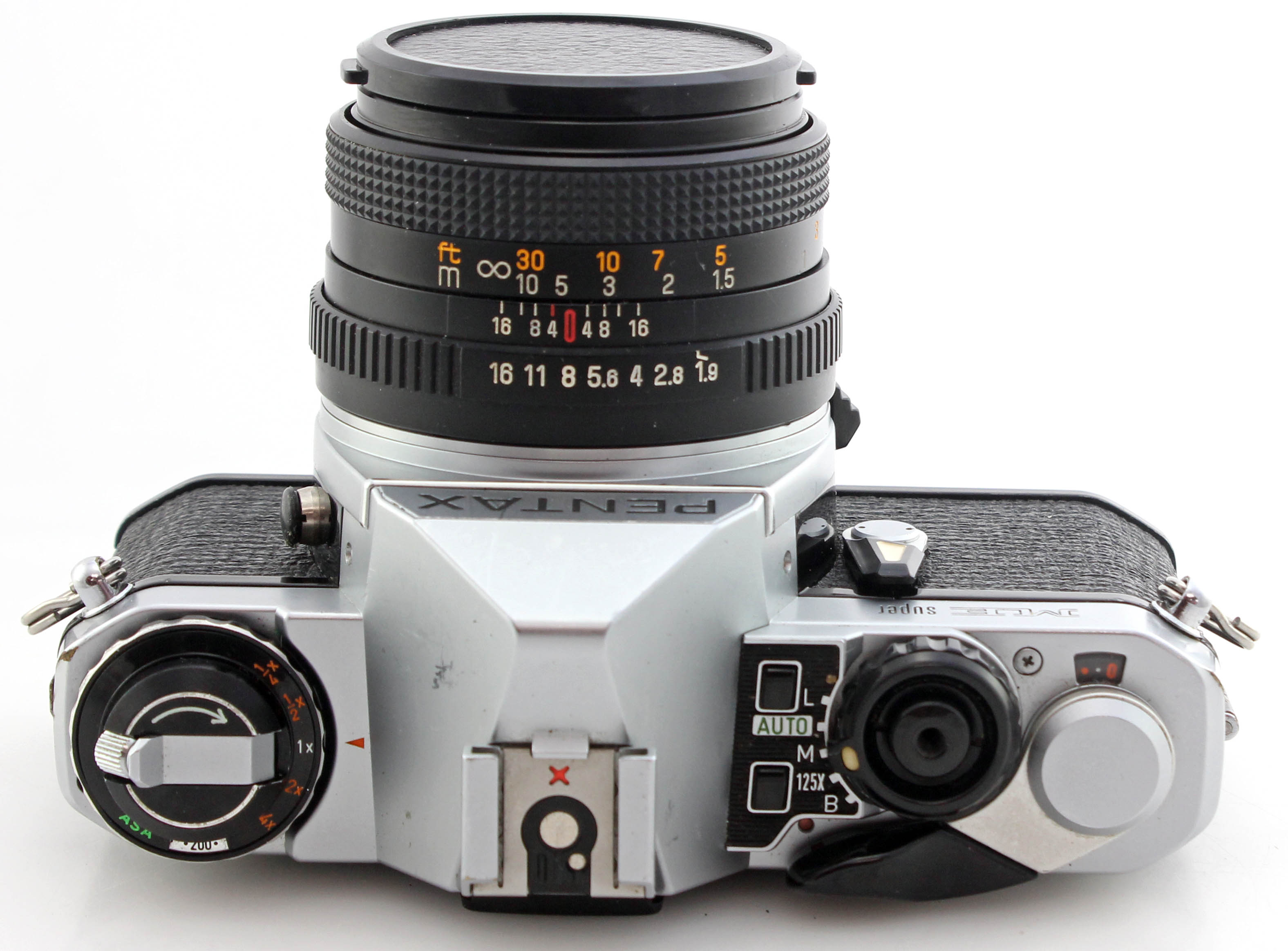 Pentax ME Super 35mm Film SLR Camera with Vivitar 50mm f1.9 PK prime Lens - Image 3