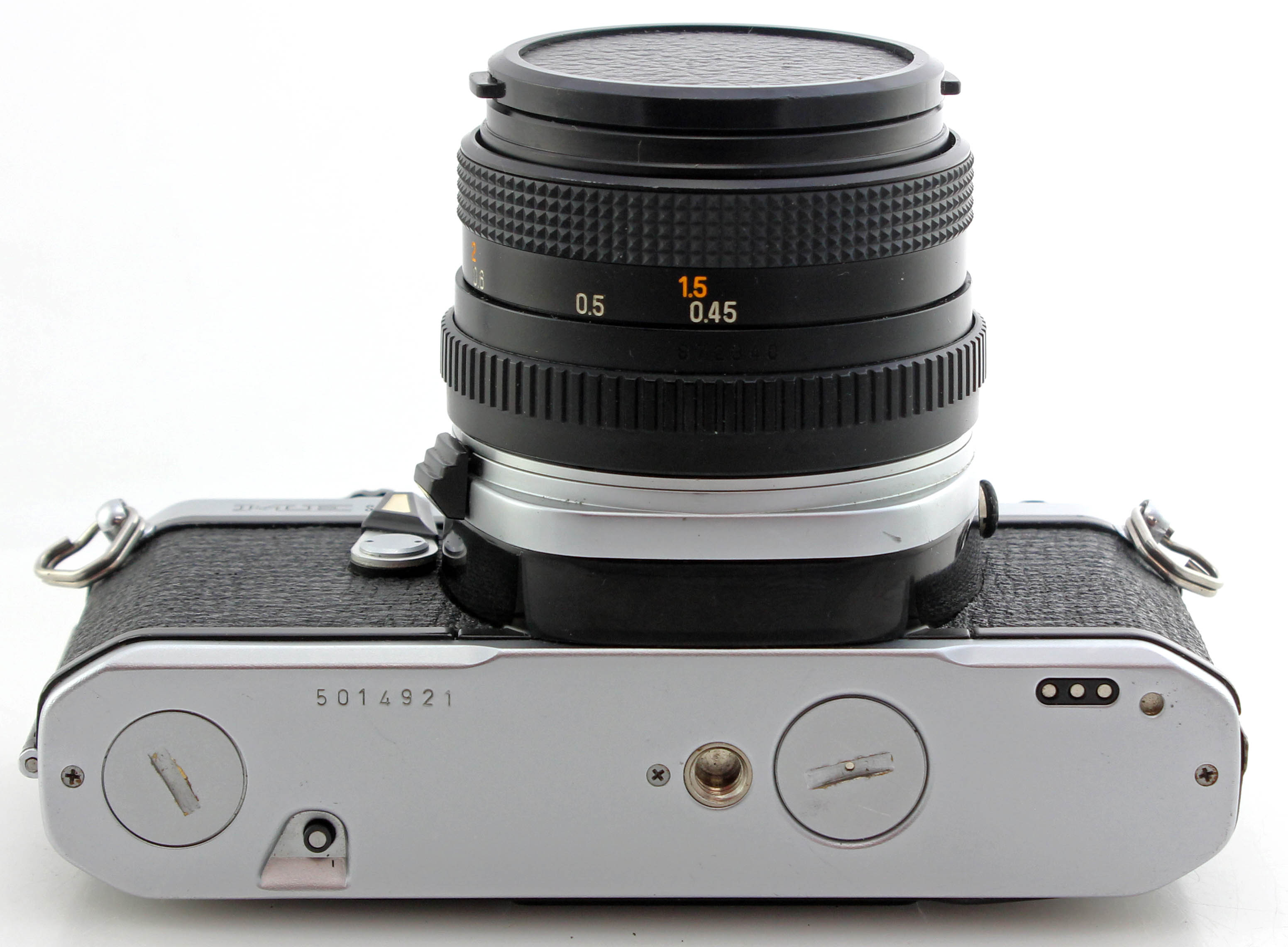 Pentax ME Super 35mm Film SLR Camera with Vivitar 50mm f1.9 PK prime Lens - Image 4