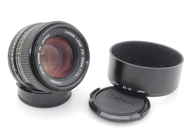 Canon FD 50mm f1.4 - Fast Standard Prime Lens - FD mount - Excellent Condition