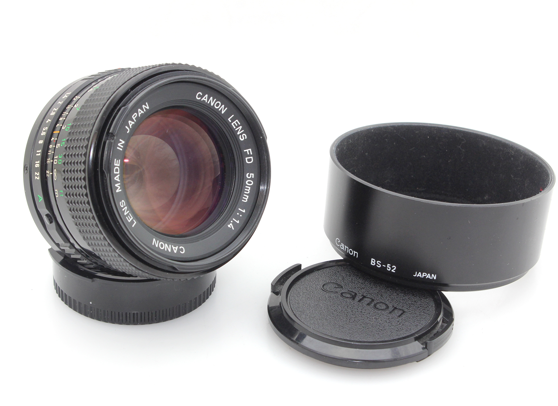 Canon FD 50mm f1.4 - Fast Standard Prime Lens - FD mount - Excellent Condition