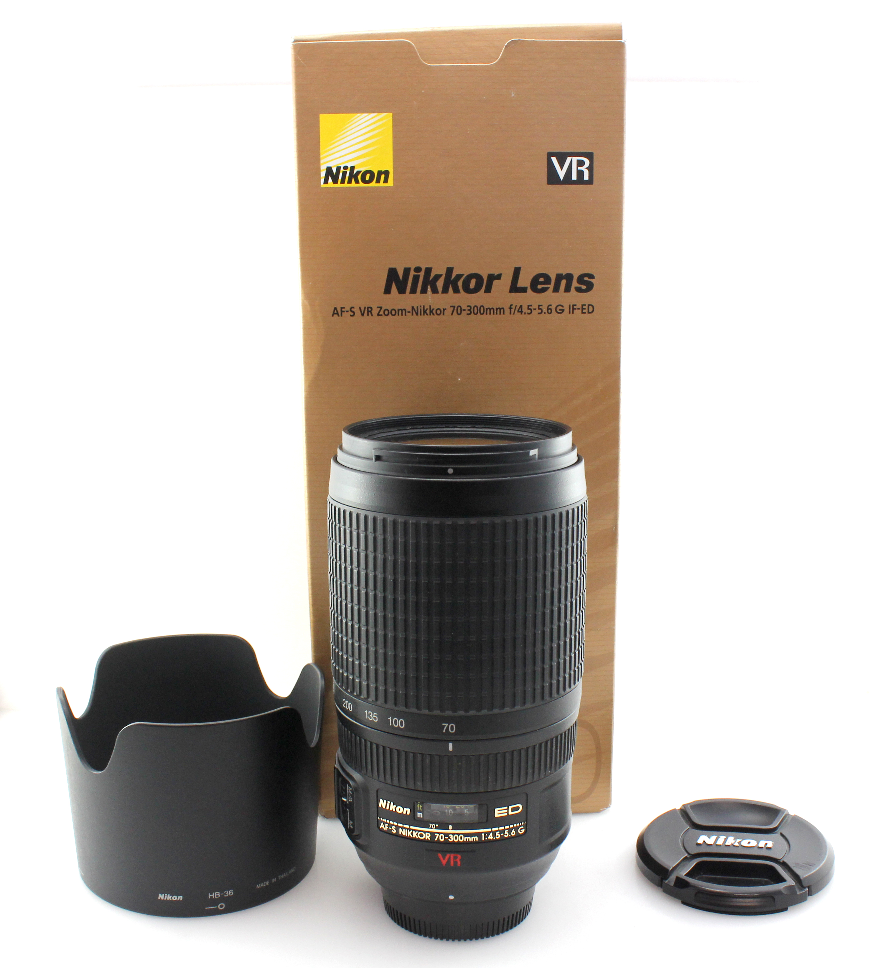 Boxed Nikon AF-S Nikkor 70-300mm f4.5-f5.6 G ED VR Zoom Lens - Great Condition
