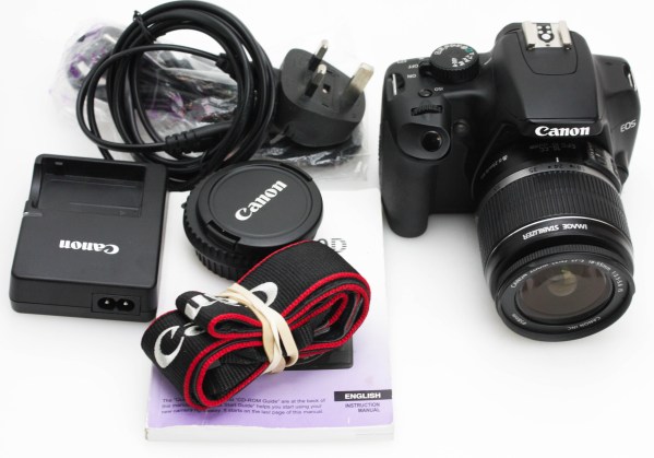 Canon EOS 1000D 10MP APS-C Sensor DSLR Camera 18-55mm f/3.5-5.6 IS Lens