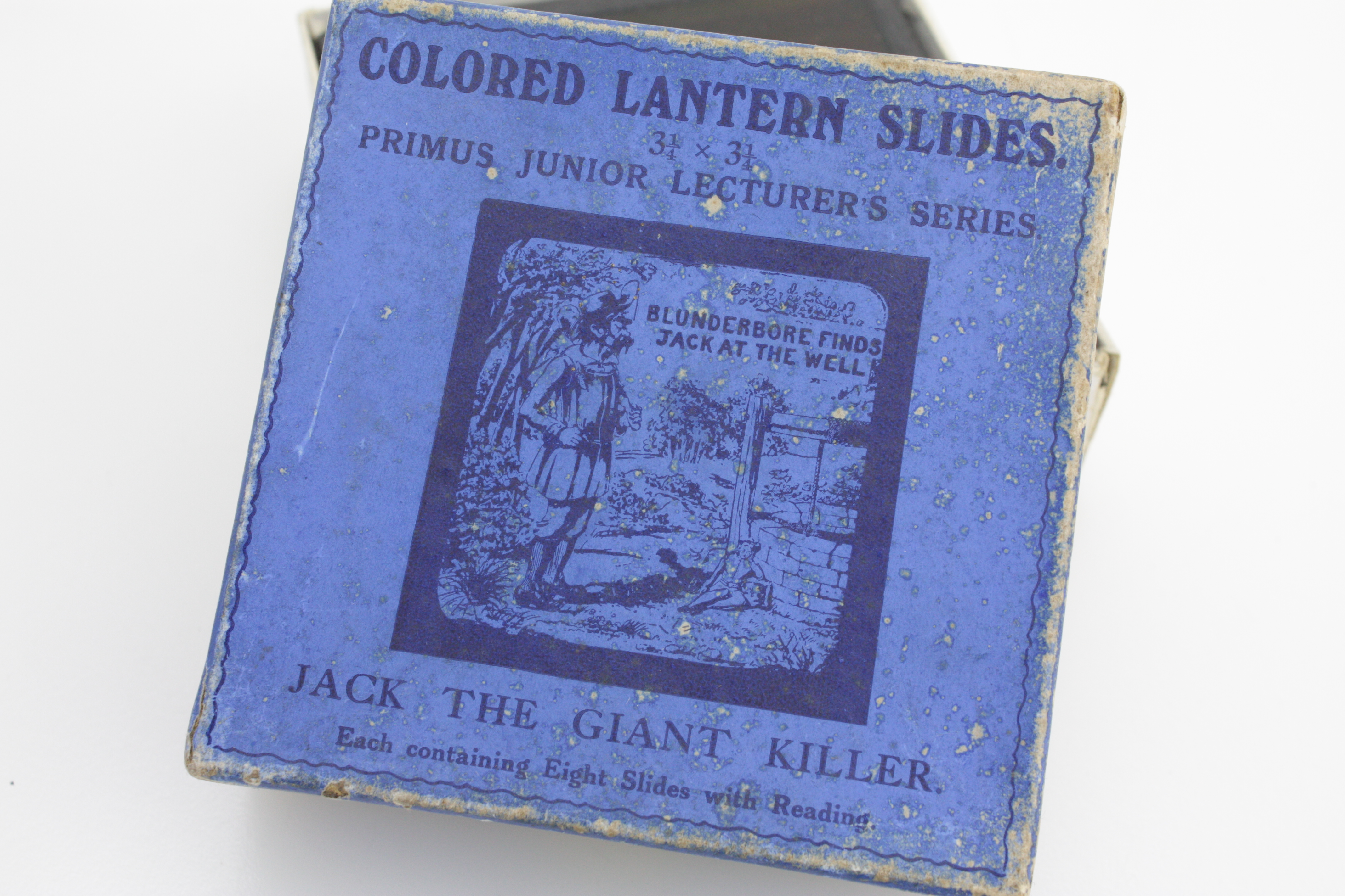 8x Boxed Coloured Lantern Slides 'Jack the Giant Killer' No.508 - Image 3