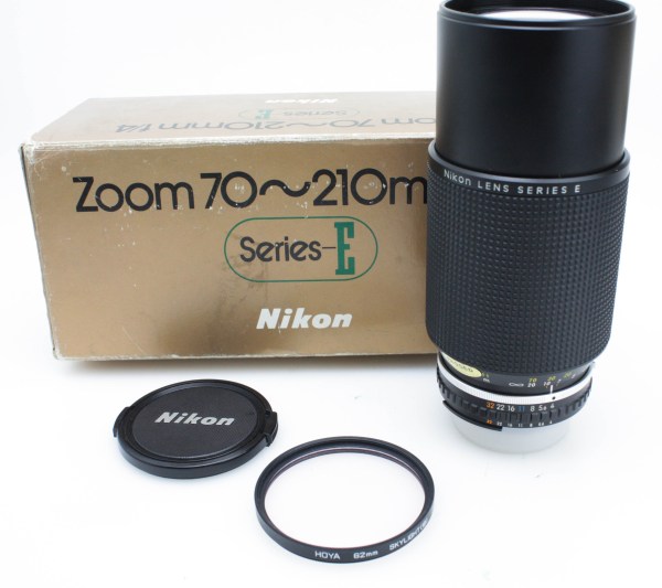 Nikon Series E 70-210mm f/4 Telephoto Zoom Lens - Nikon F Mount Ai-s  - Boxed