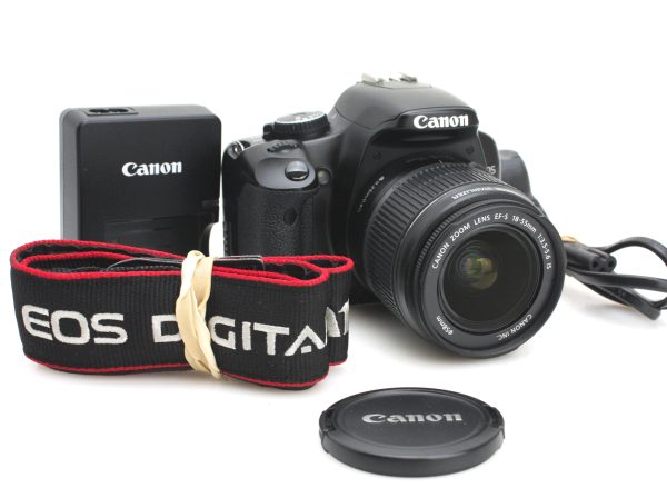 Canon EOS 450D 12MP APS-C Digital Camera w/ 18-55mm f/3.5-5.6 IS zoom lens