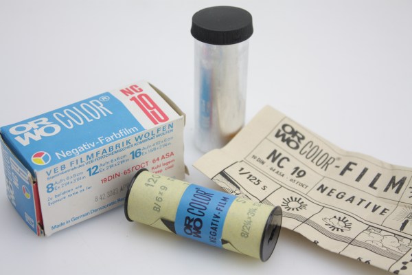 Outdated ORWO 120 / 620 Colour Negative Film NC 19 - dated 1984