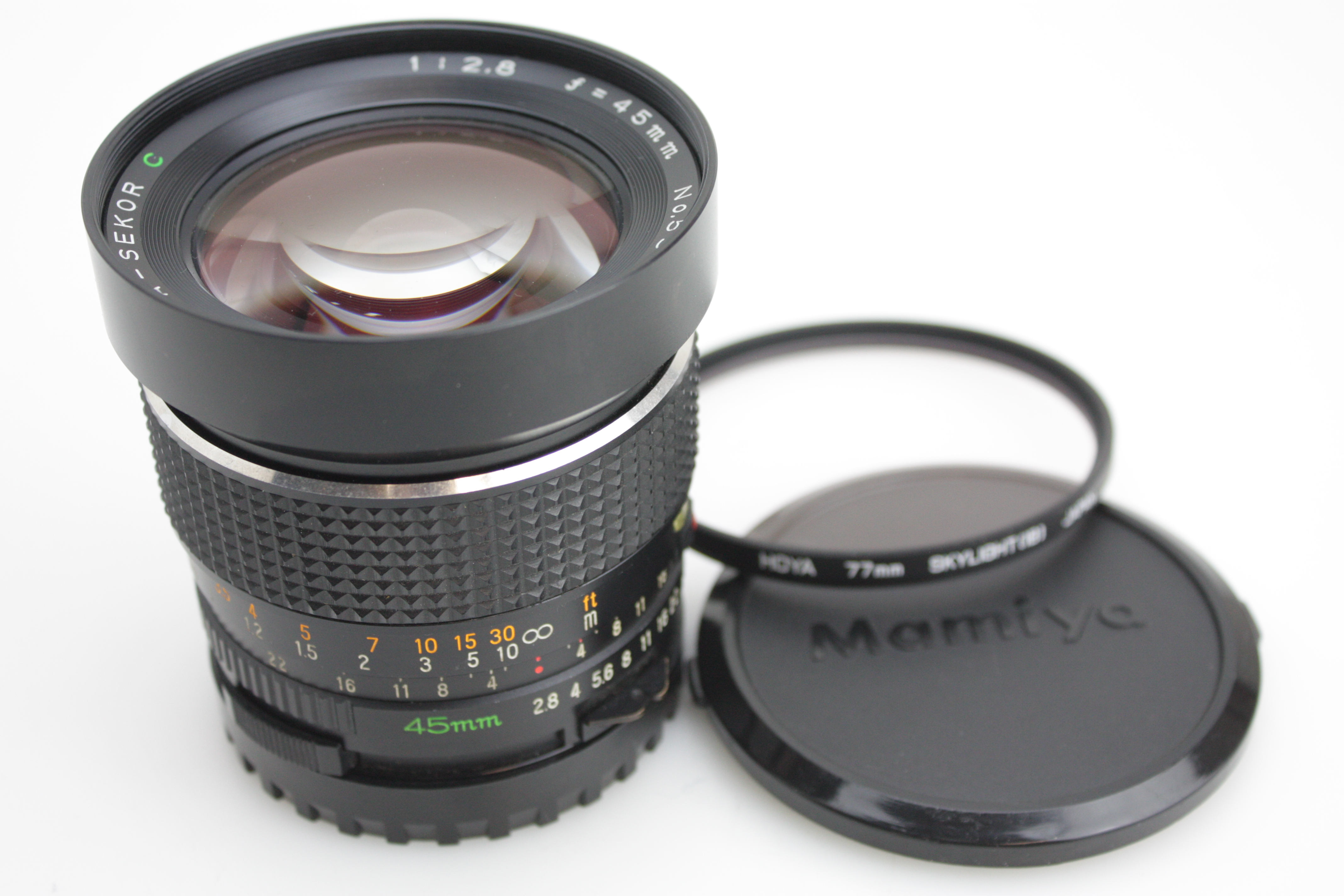 Excellent Mamiya-Sekor C 45mm f/2.8 Wide Angle Lens for Mamiya 645 SLR Cameras