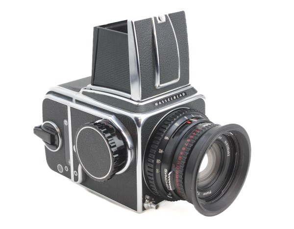 Hasselblad 500cm Medium Format Camera, w/ Carl Zeiss 80mm f2.8 Planar & A12 Back