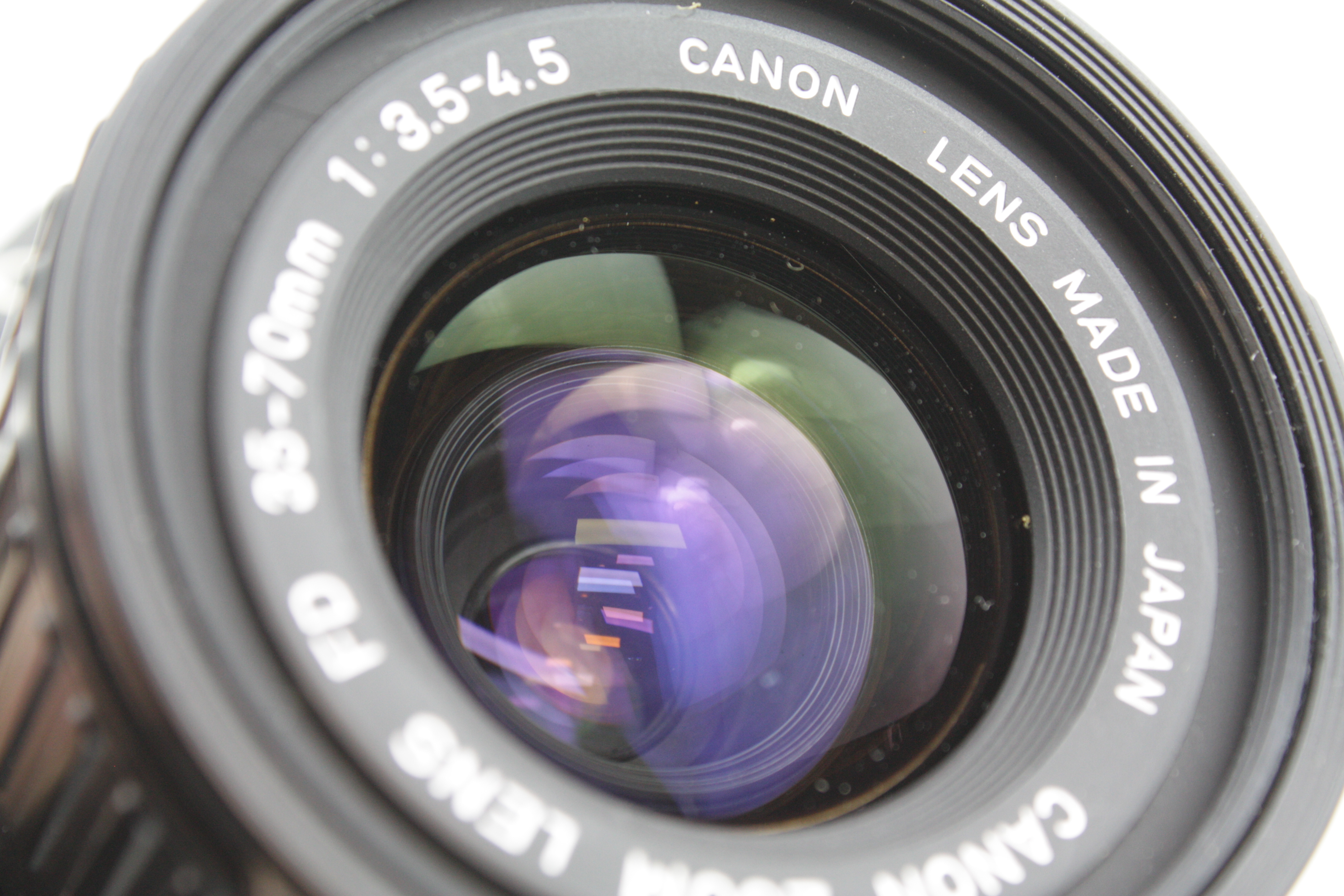 Black Canon AE-1 Program 35mm SLR Camera & 35-70mm Macro Lens - Image 6