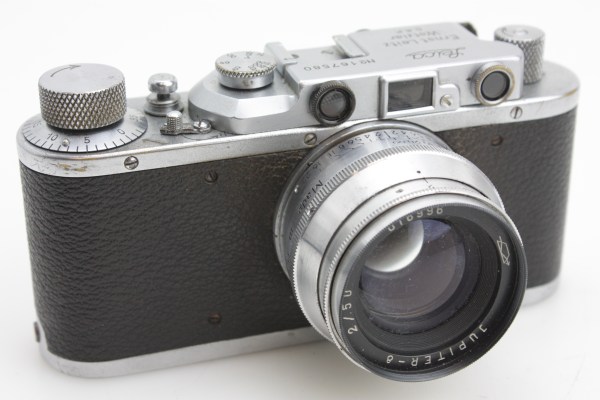 Leica III 35mm Rangefinder Camera Body & 5cm f/2 Jupiter Lens