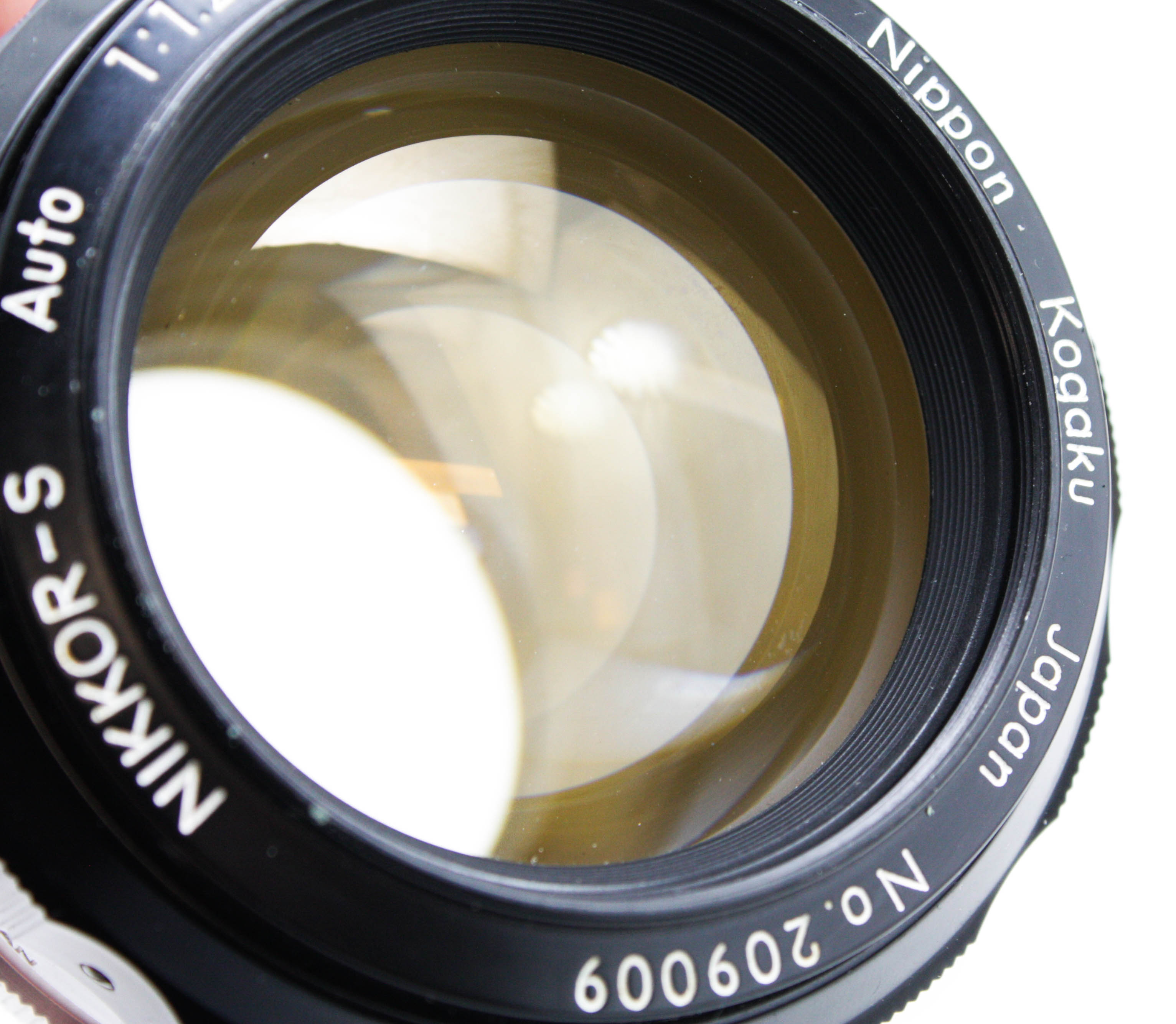 Nikon-Nikkor-S Auto 55mm f/1.2 Non AI Lens - Nikon F Mount - Scallop Design - Image 6