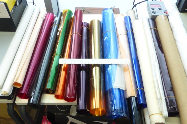 Lighting Gels films SCRIM Neutral Density ND LEE filters etc.