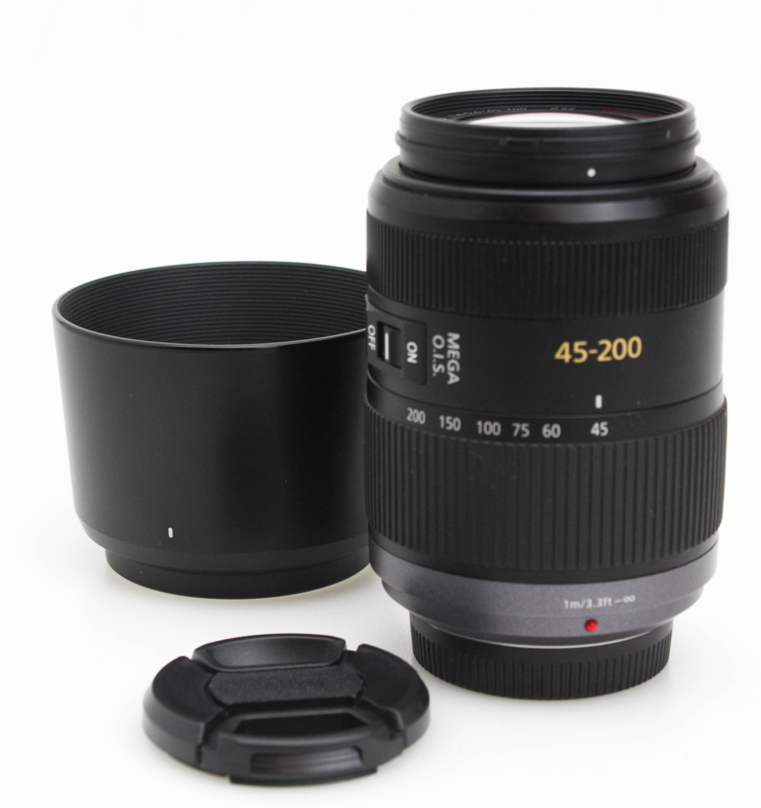 Panasonic Lumix G 45-200mm f4-5.6 Mega OIS Zoom Lens - M4/3 Mount