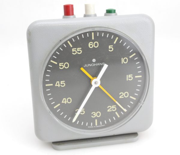 Junghans Darkroom Clock Process Timer - Clockwork, seconds & minutes - Excellent condition