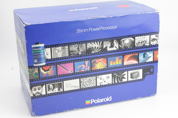 New, unopened, POLAROID 35mm POWER PROCESSOR, boxed