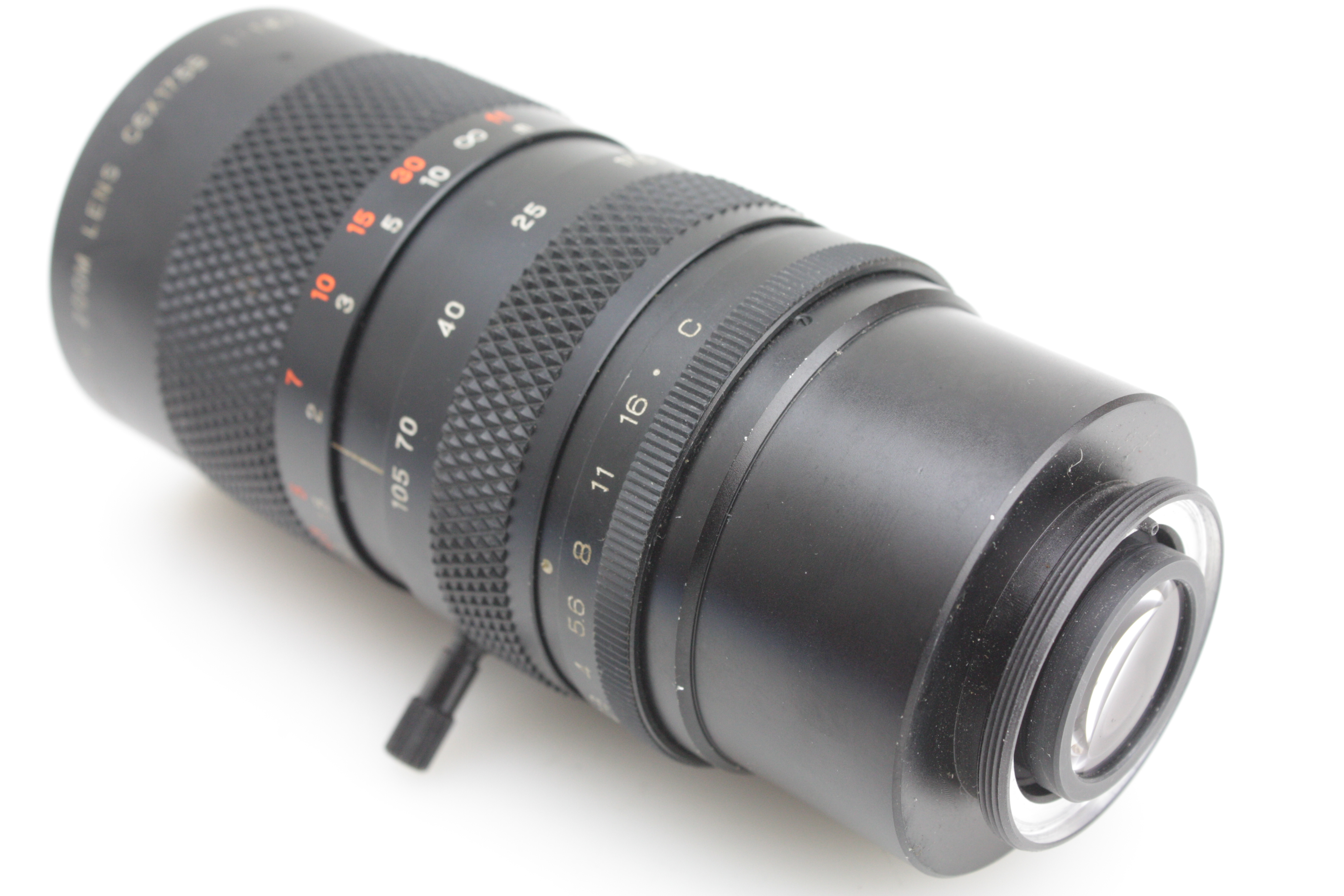 Fuji 17.5-105mm f/1.8 Fujinon-TV or Cine Lens C-mount screw 25mm - Image 3