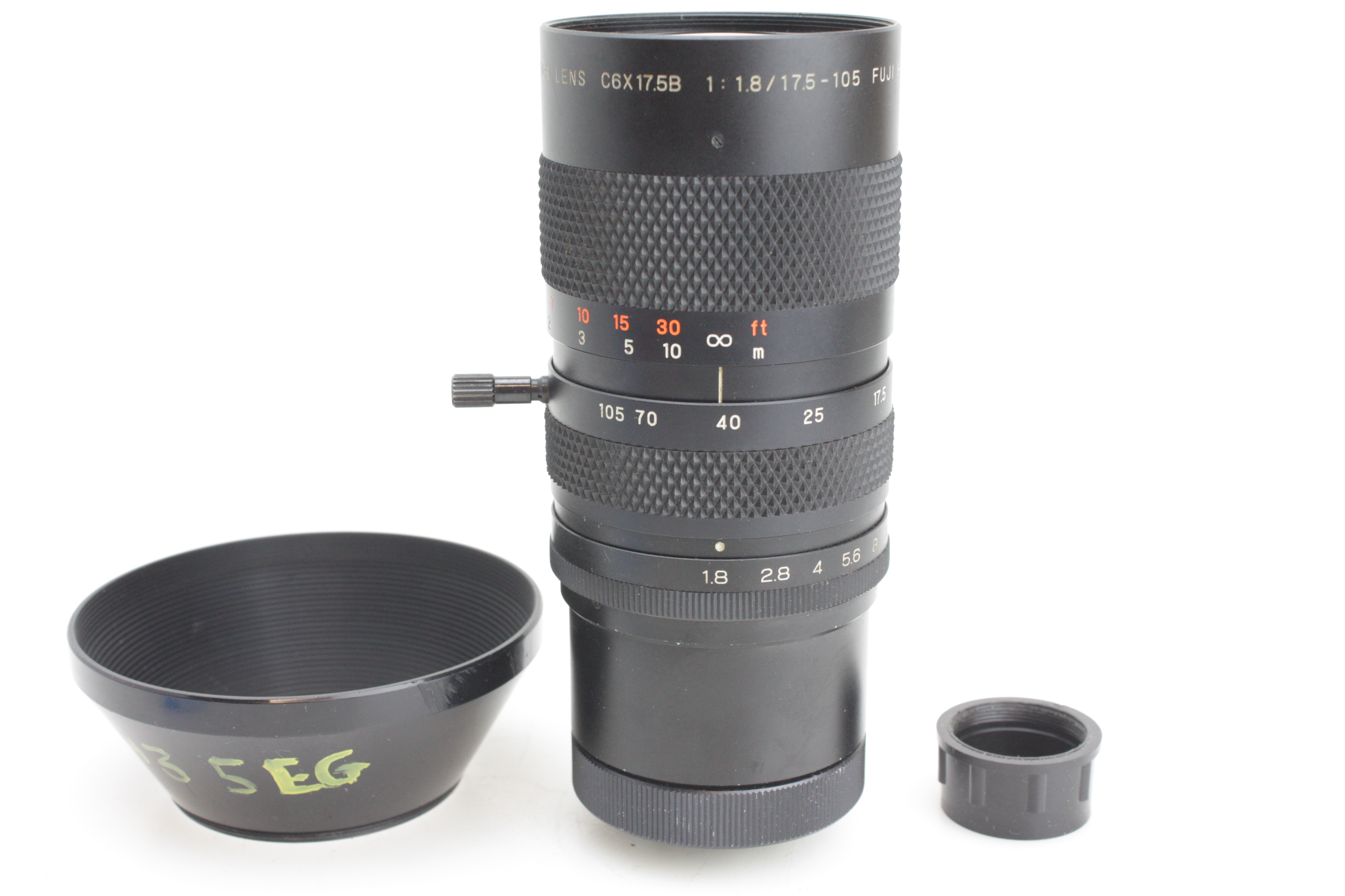 Fuji 17.5-105mm f/1.8 Fujinon-TV or Cine Lens C-mount screw 25mm - Image 6