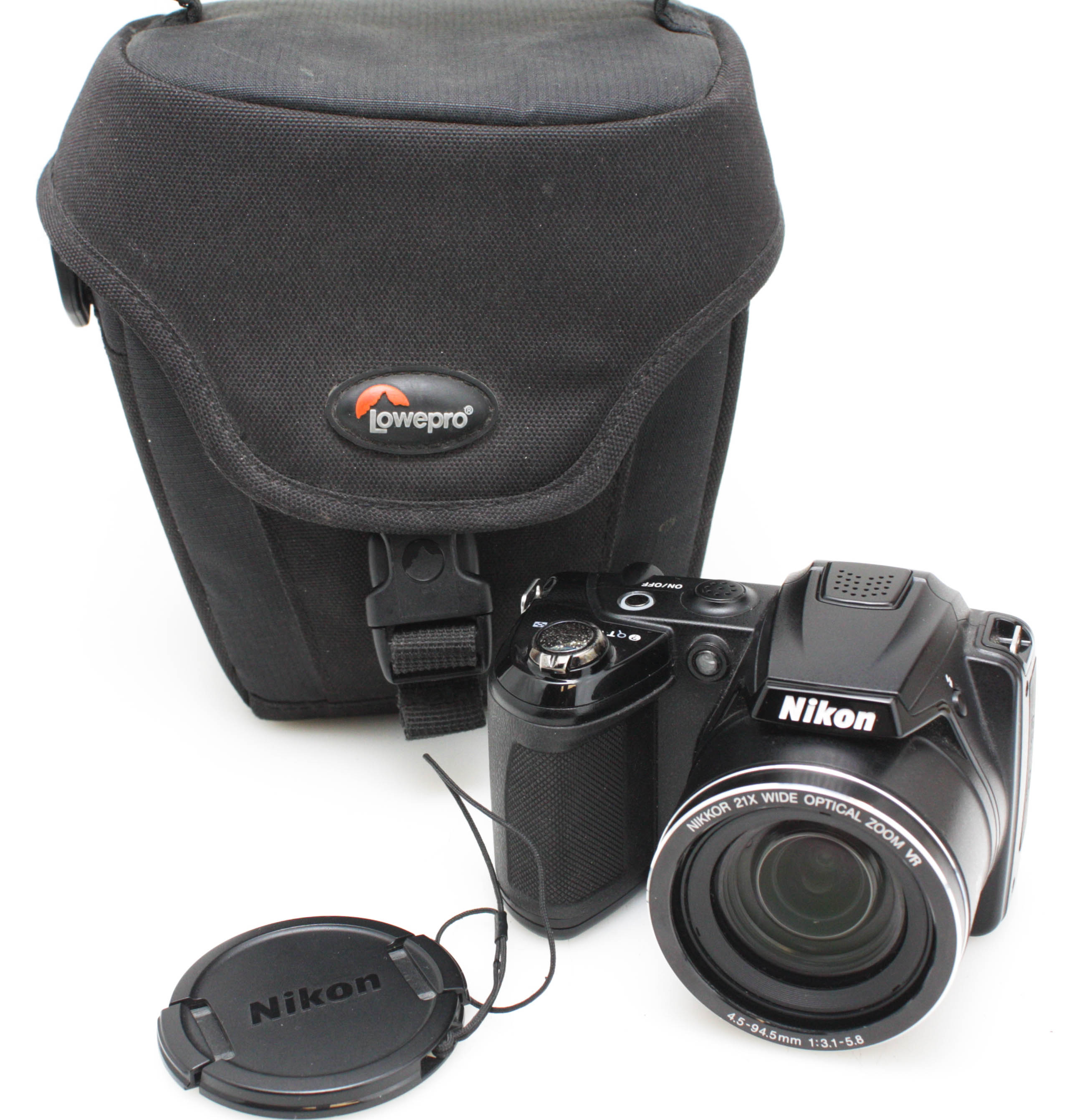 Nikon Coolpix L310 14.1 MegaPixel Digital Bridge Camera + Case