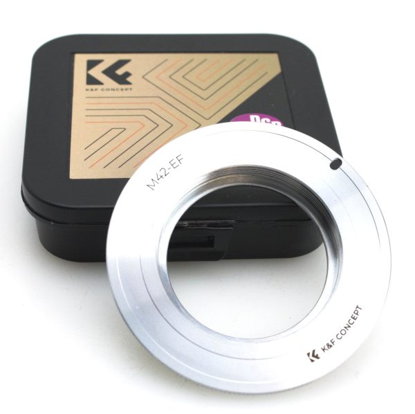 K&F Concept M42 to EOS Lens Mount Adapter - M42 lenses on Canon EF/EFS Camera Bodies