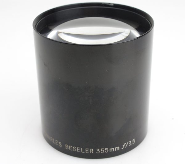 FAST Large Format 355mm (14") f/3.5 Charles Beseler Lens in excellent condition