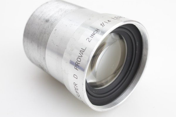 Bell & Howell 16mm (film) SUPER D PROVAL 2 inch f/1.4 LENS - for adaptation